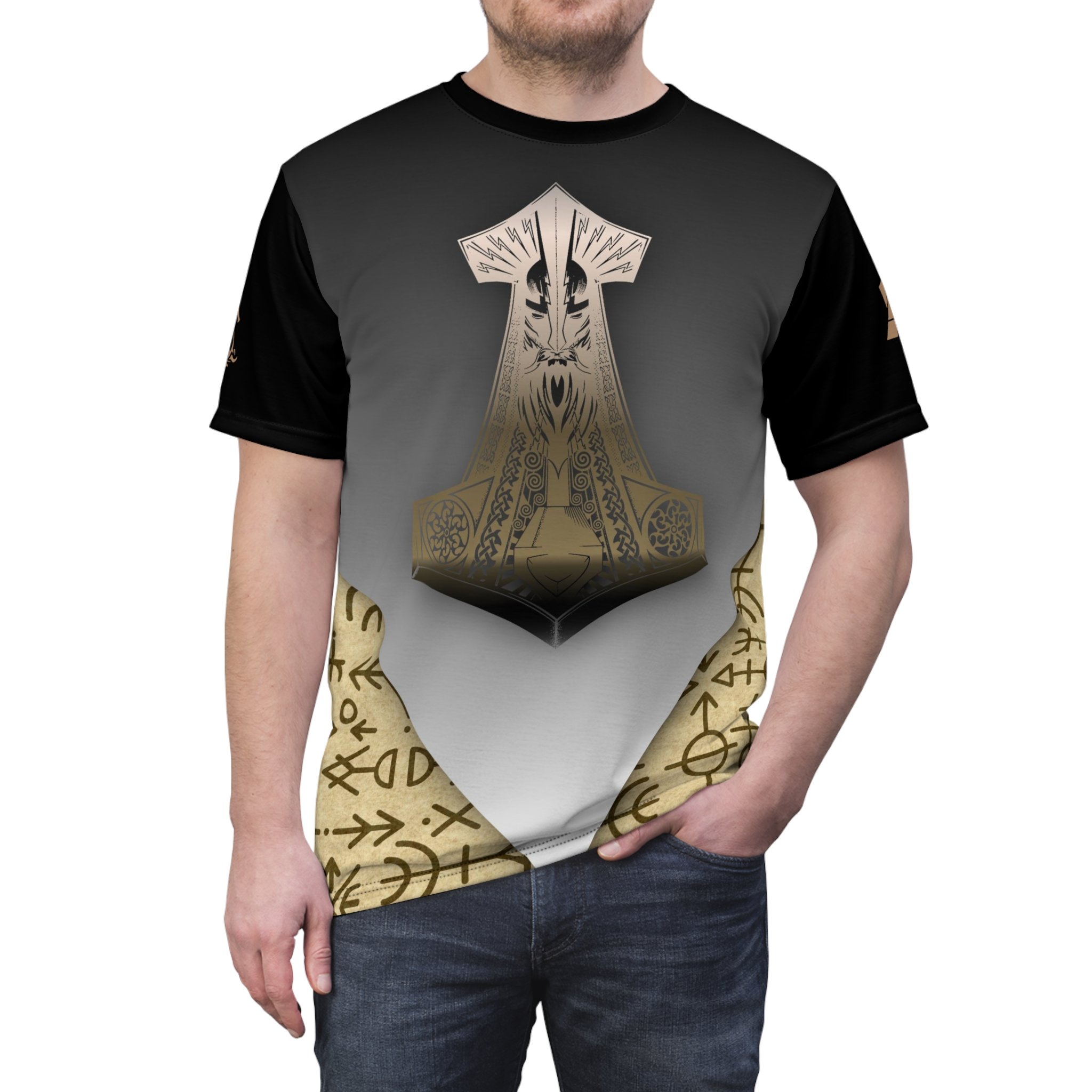 Viking Warrior Premium Unisex T-Shirt