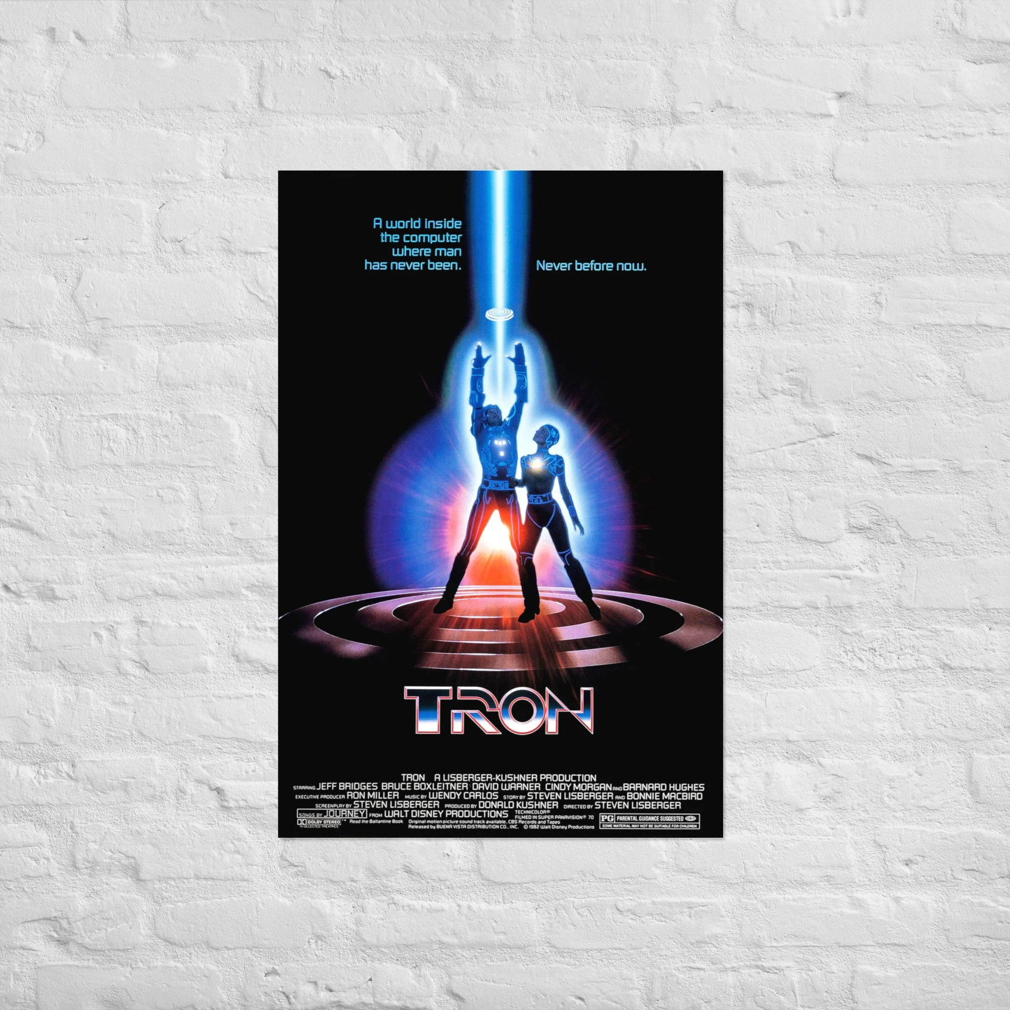 Tron (1982) Movie Poster
