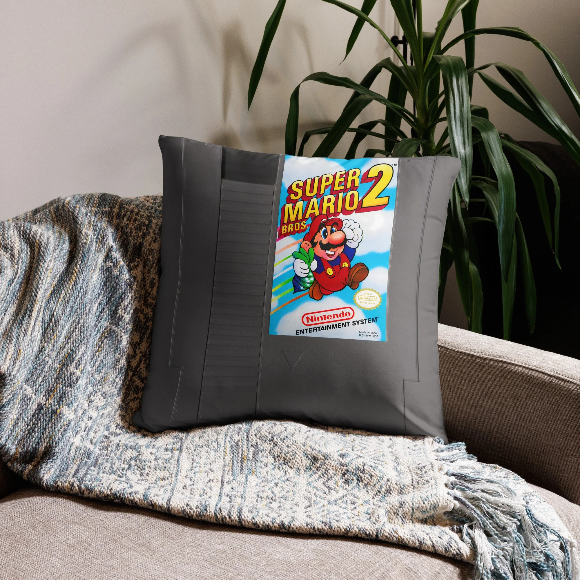 Super Mario Brothers 2 Basic Pillow