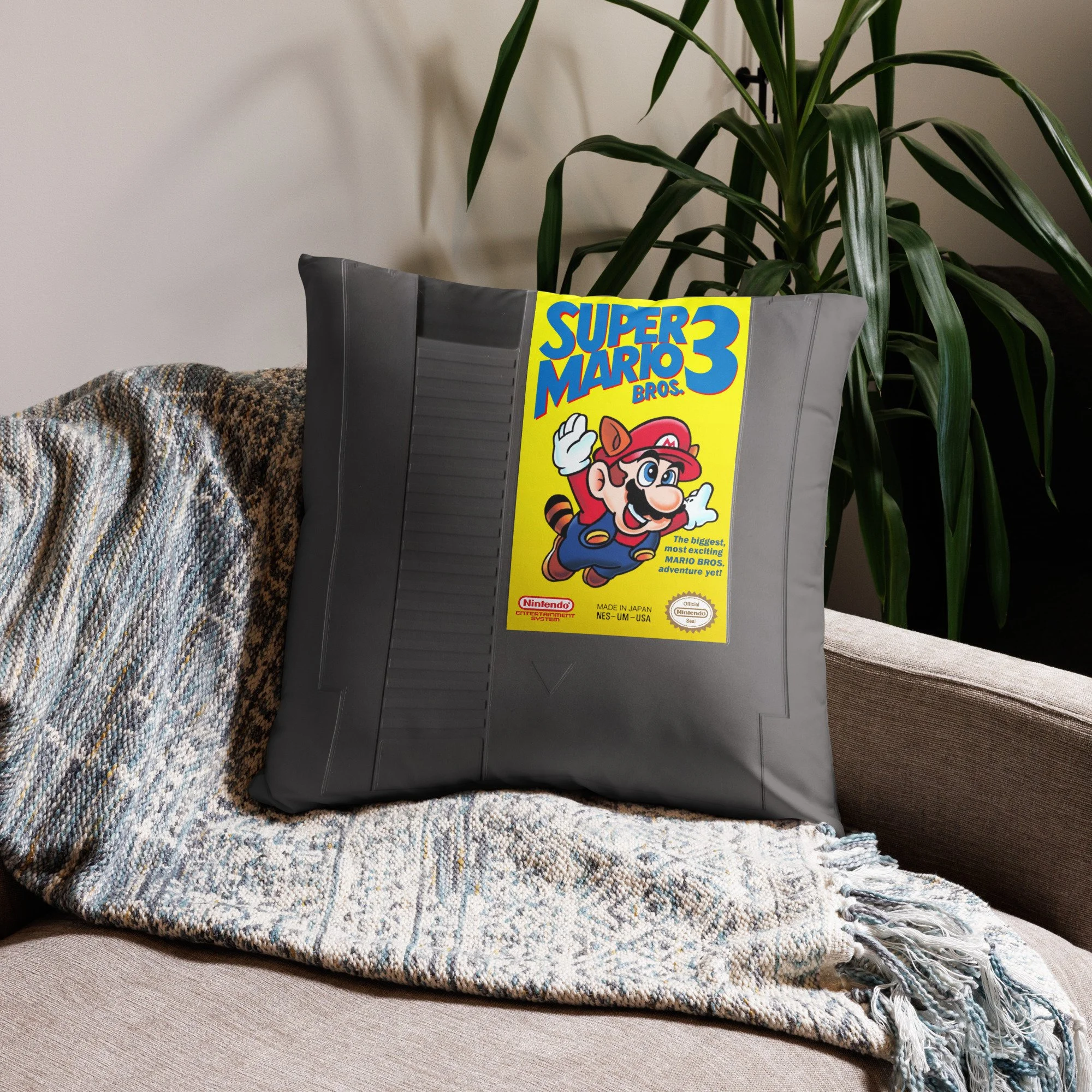 Super Mario Brothers 3 Basic Pillow