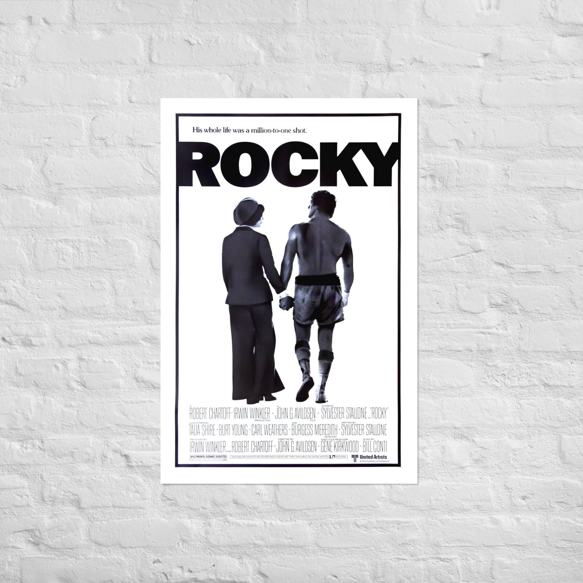 Rocky (1976) Classic Movie Poster