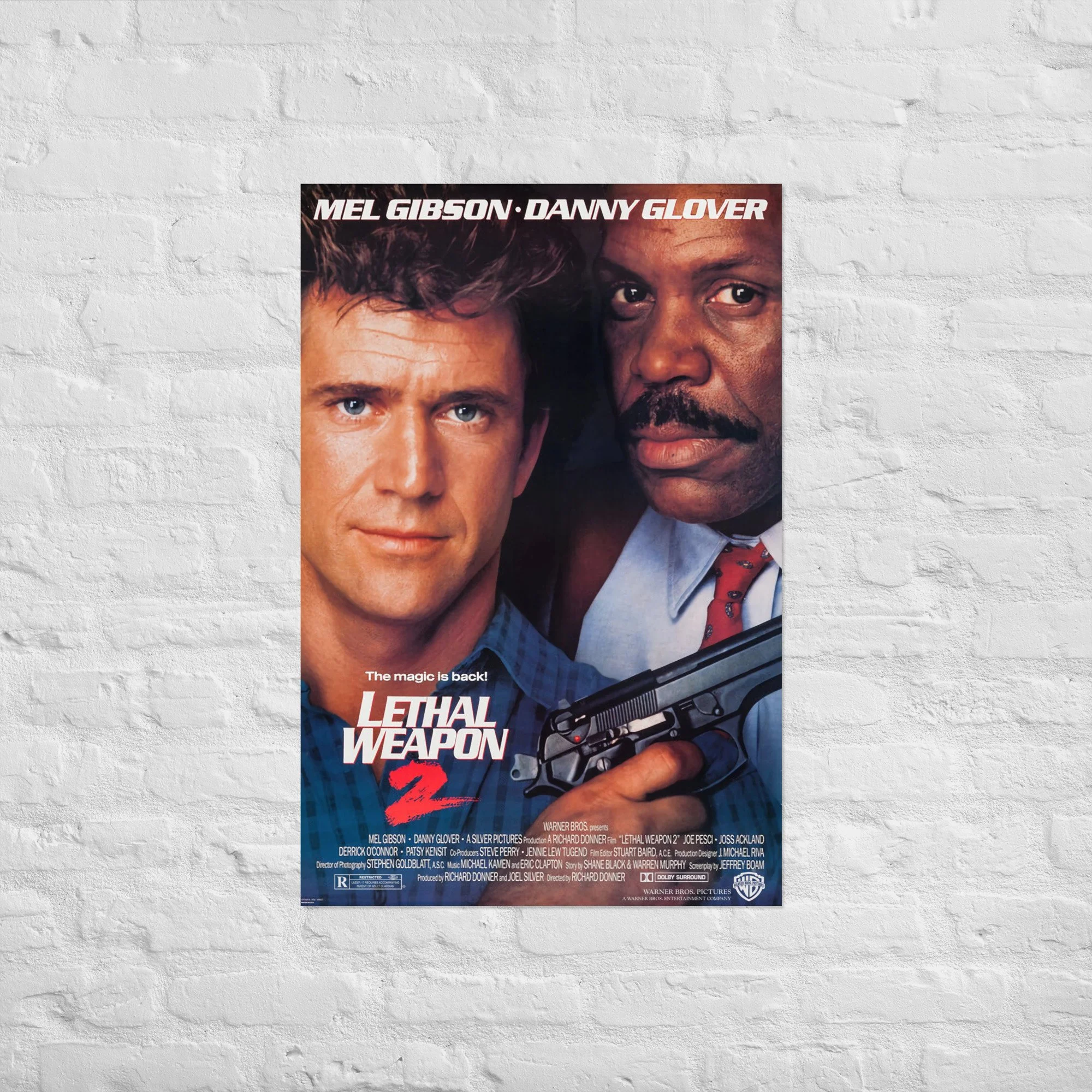 Lethal Weapon 2 (1989) Classic Movie Poster