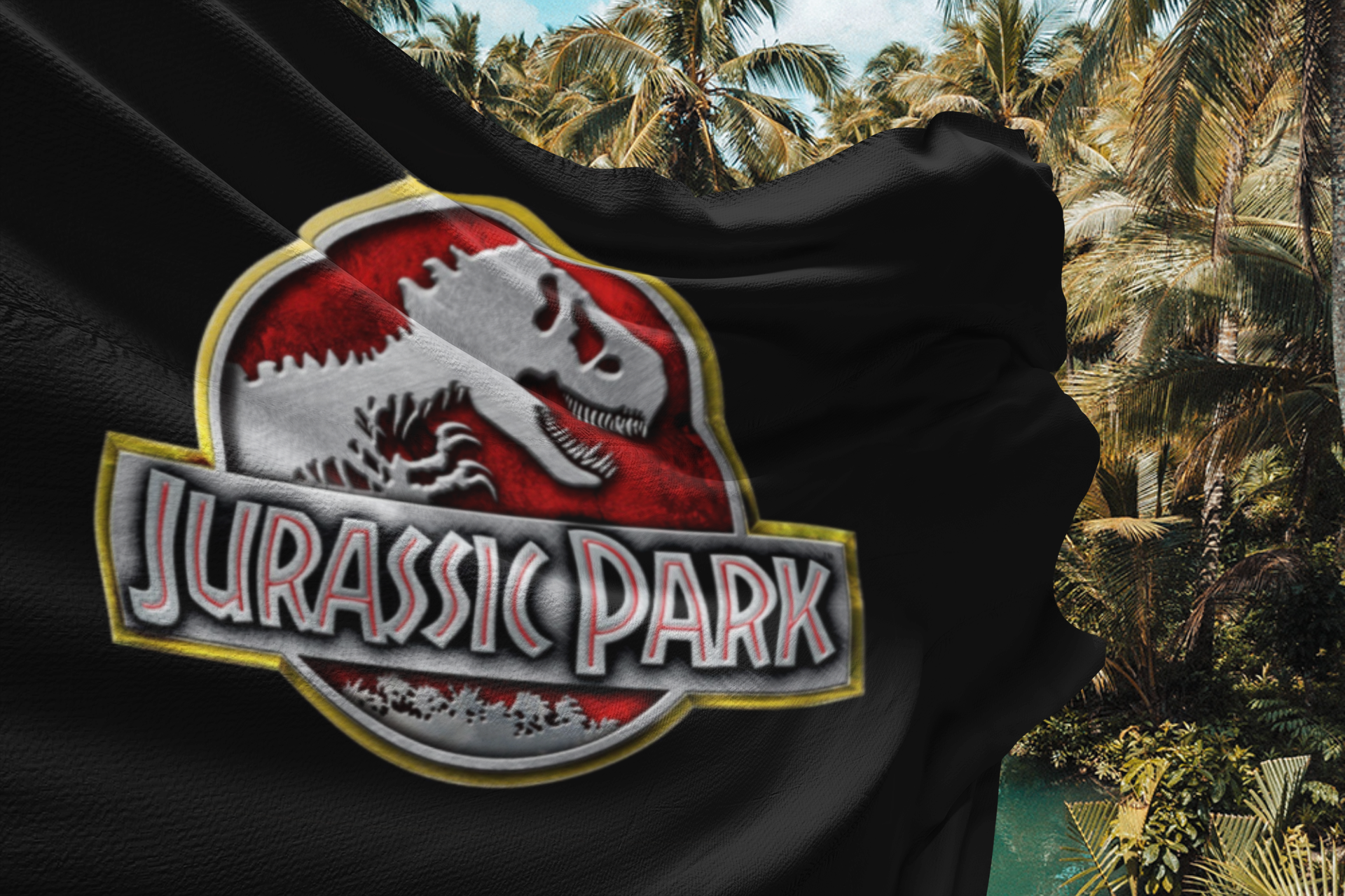 Jurassic Park Flag