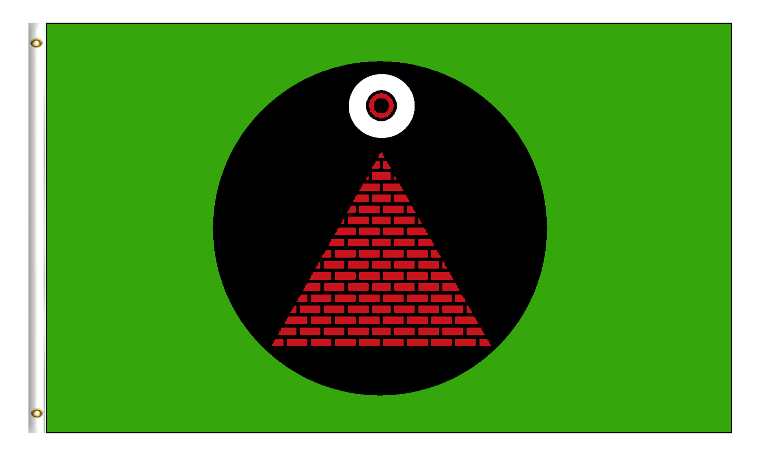 Mars Attacks Flag