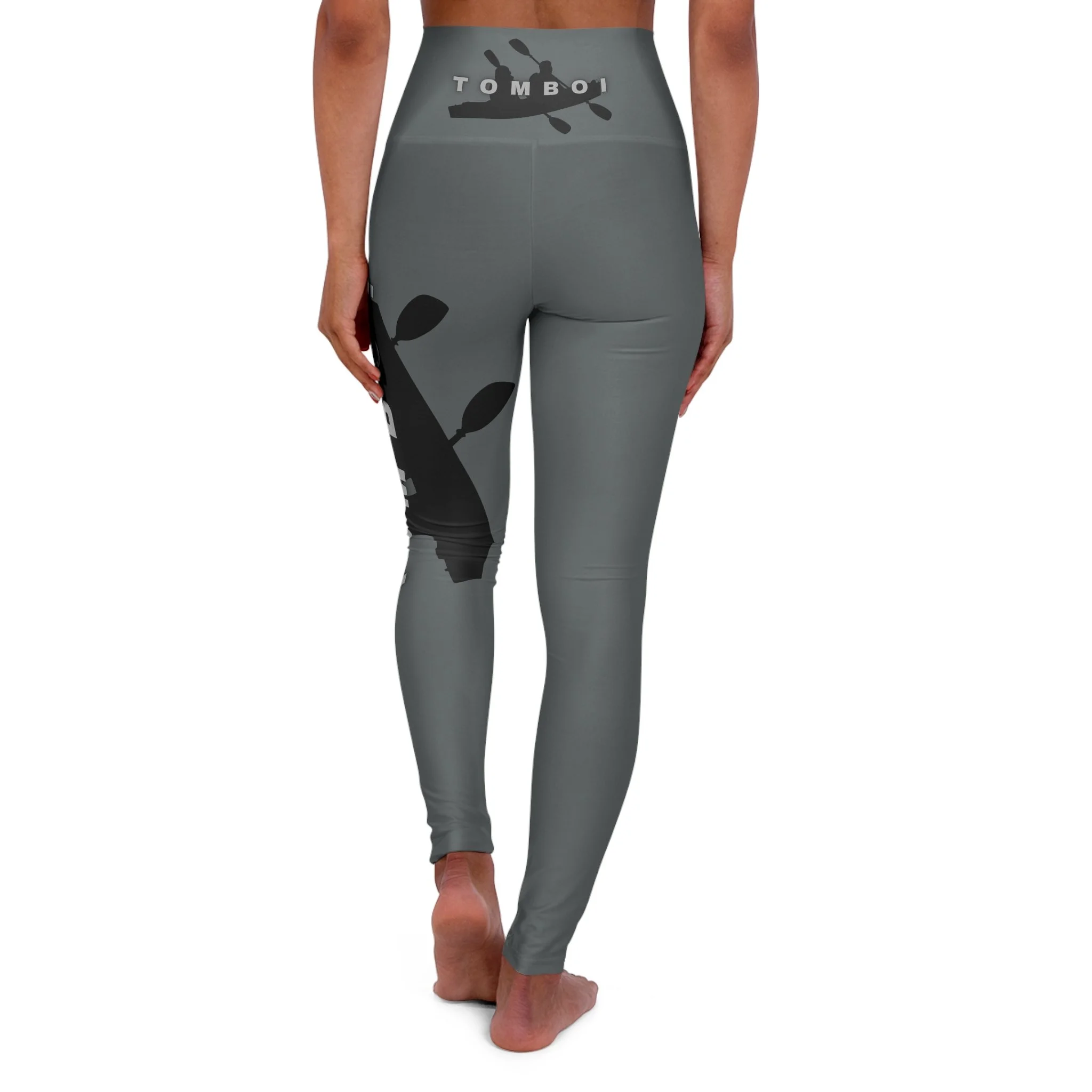 Womens Outdoor Gear — Kayak Leggings with Tomboy Logo