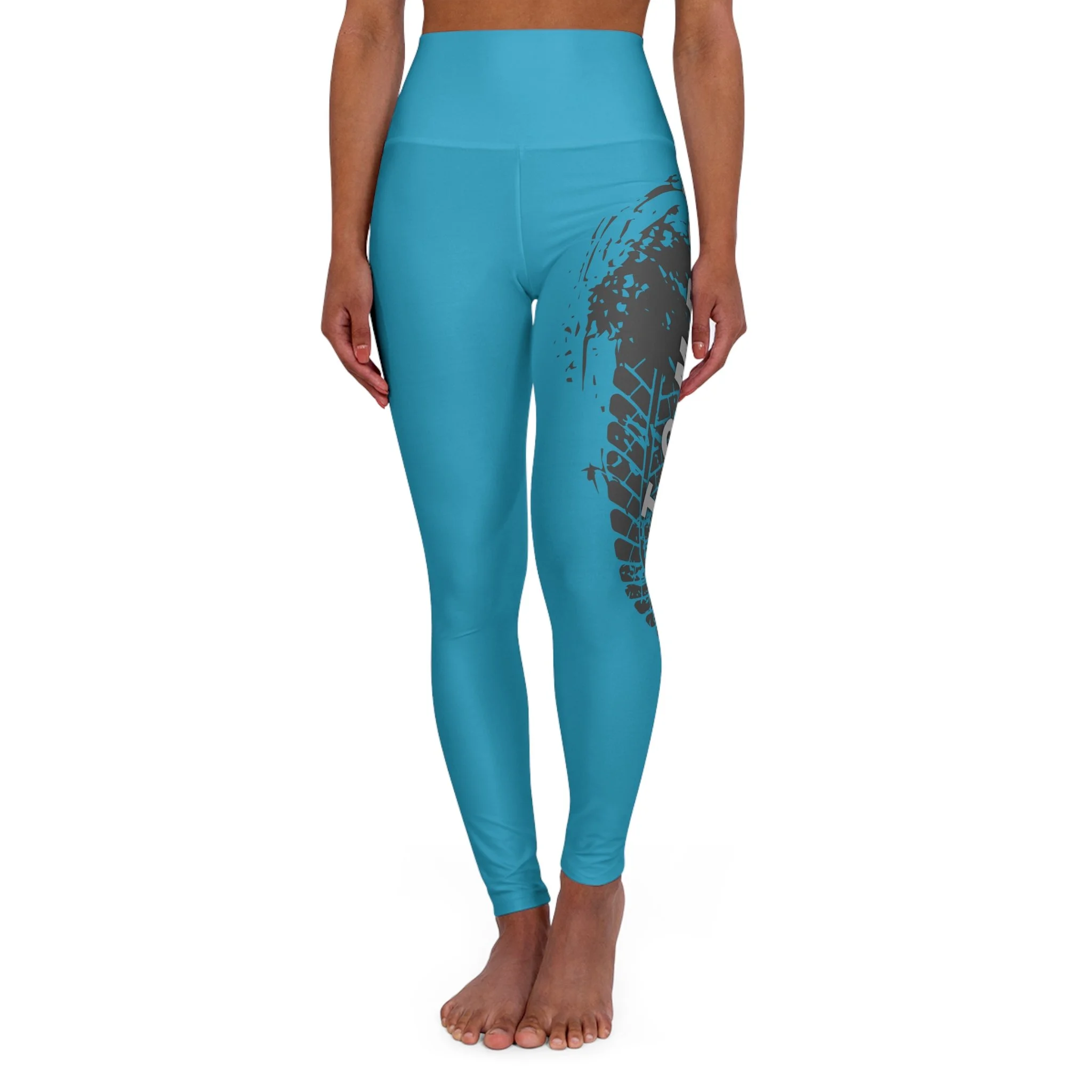 Tire Track High-Waisted Leggings | Rugged TOMBOI Off-Road Yoga Pants