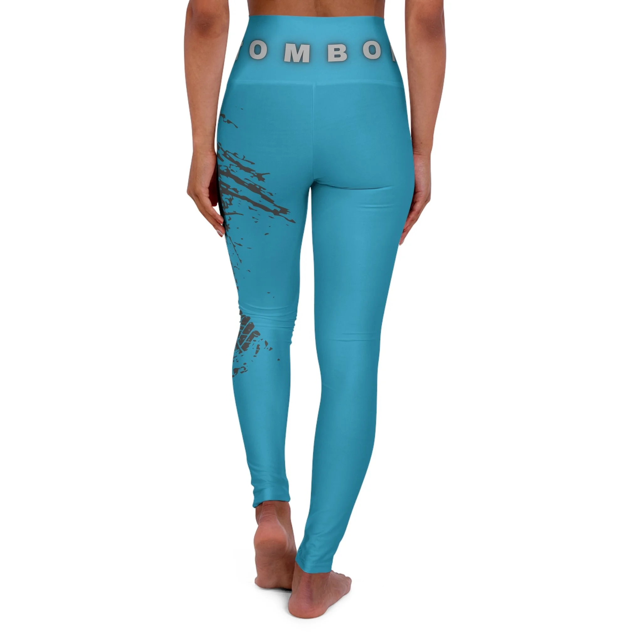 Tire Track High-Waisted Leggings | Rugged TOMBOY Off-Road Yoga Pants