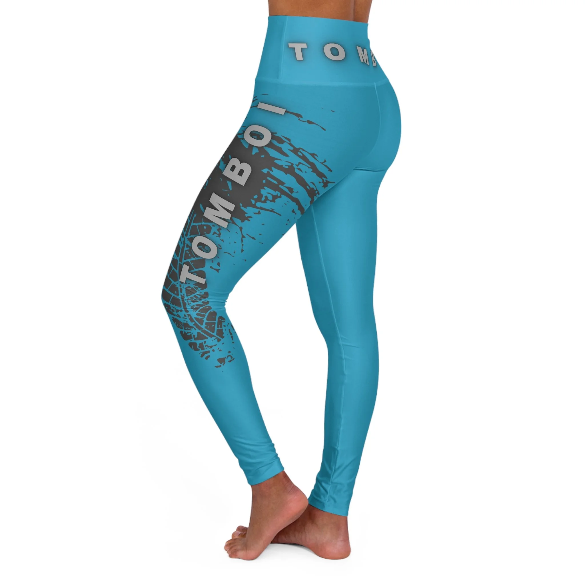 Tire Track High-Waisted Leggings | Rugged TOMBOI Off-Road Yoga Pants
