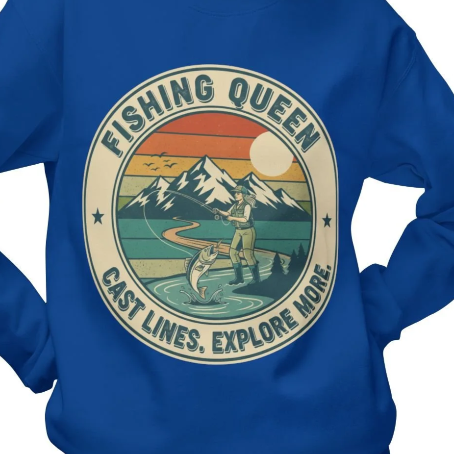 Ladies Fishing Sweater