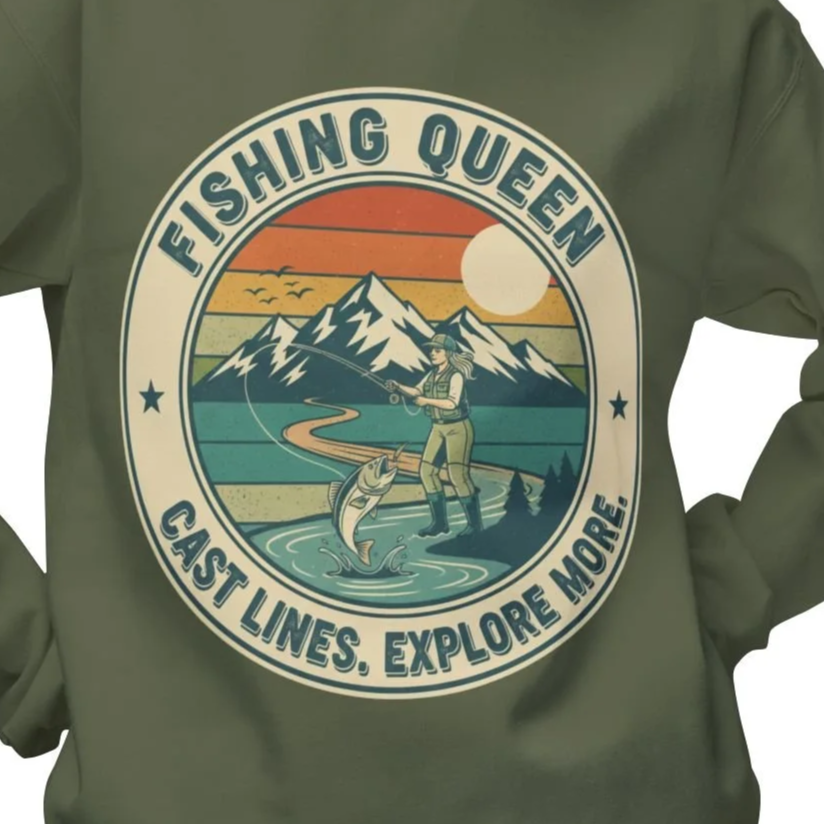 Womens Fishing Sweater