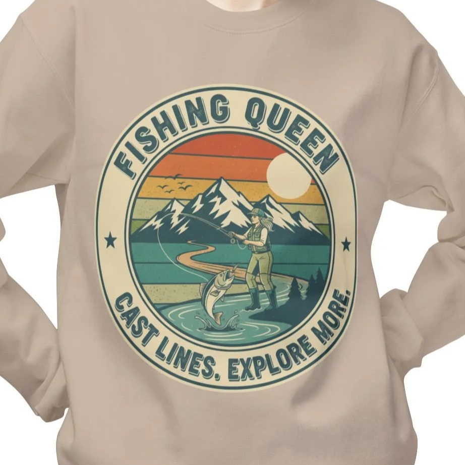Womens Fishing Sweater