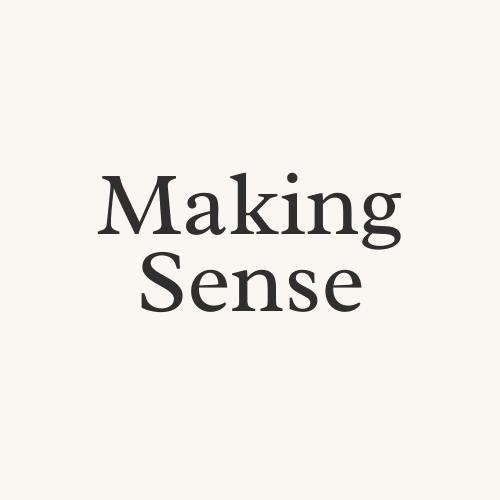 Making Sense