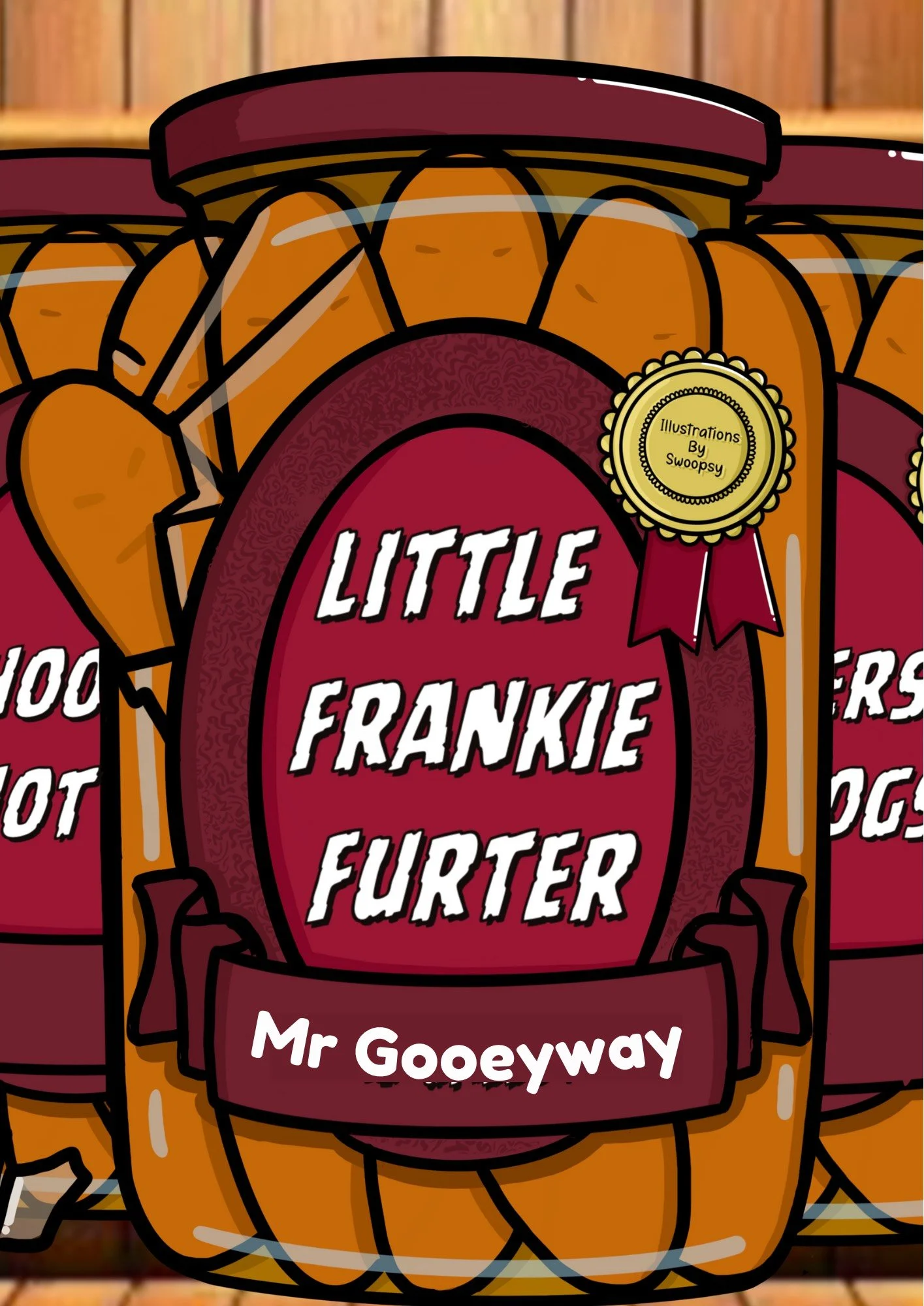 Working cover idea "Illustrations By Swoopsy."