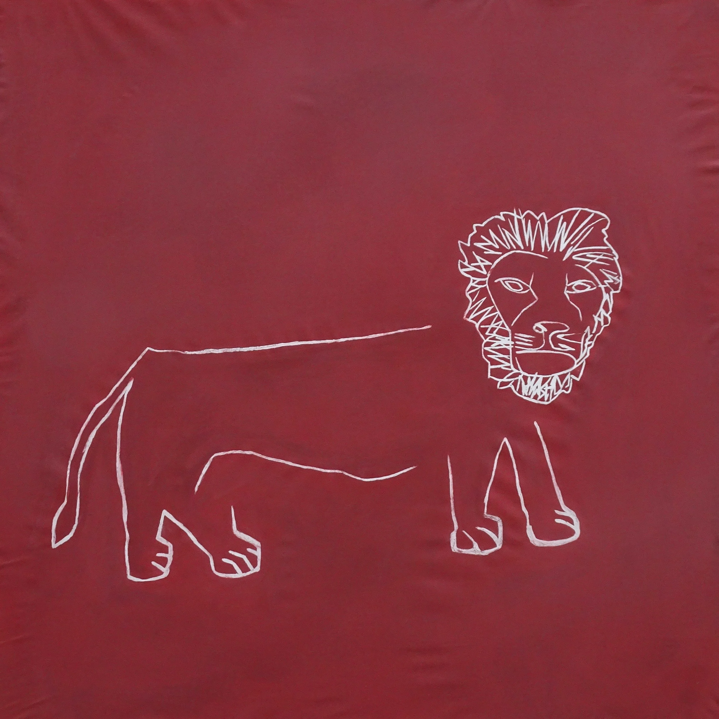 Gyata (Lion)
140 x 140 cm
2025