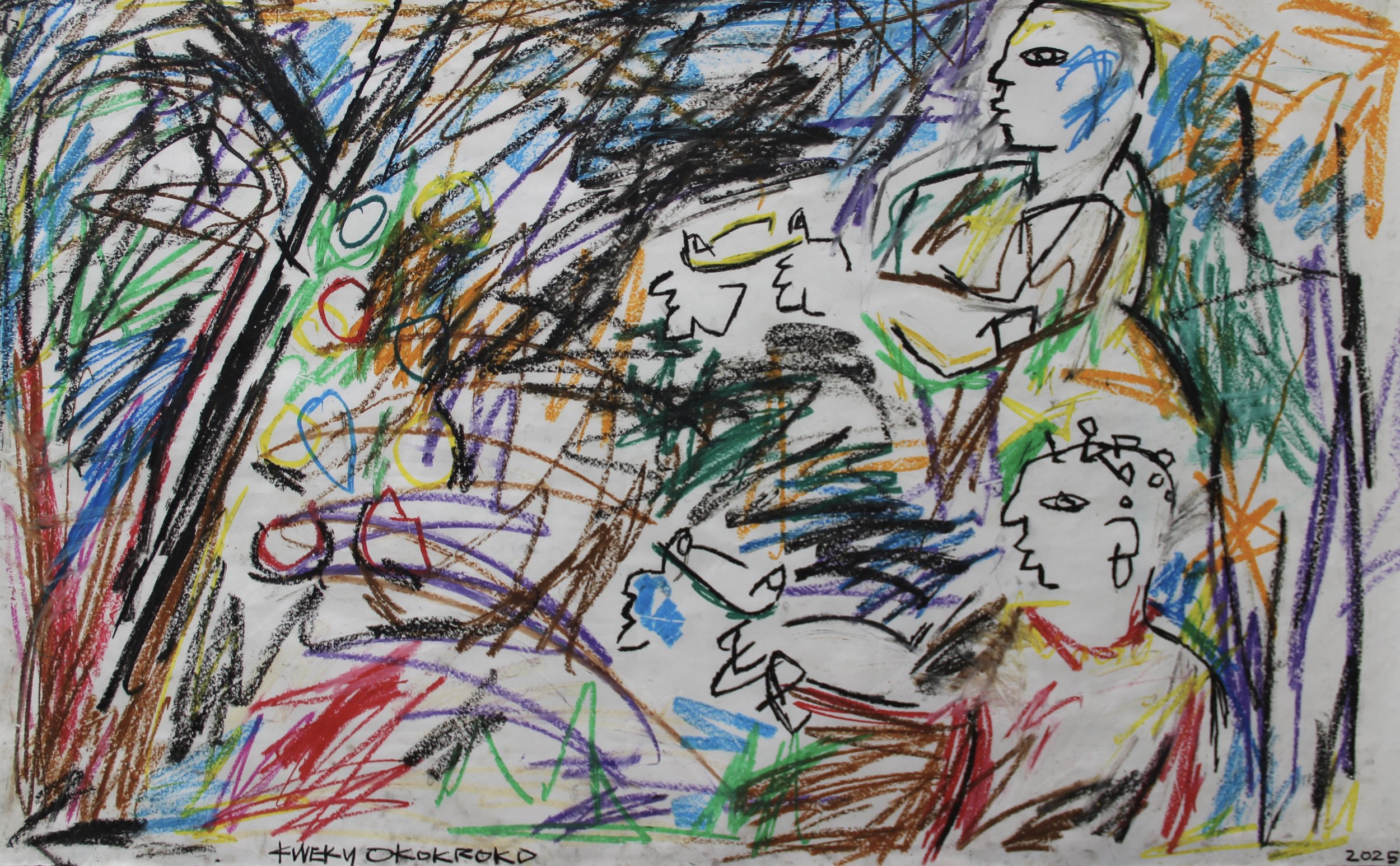 Aakpɔblɔ 
190 x 120 cm 
2025