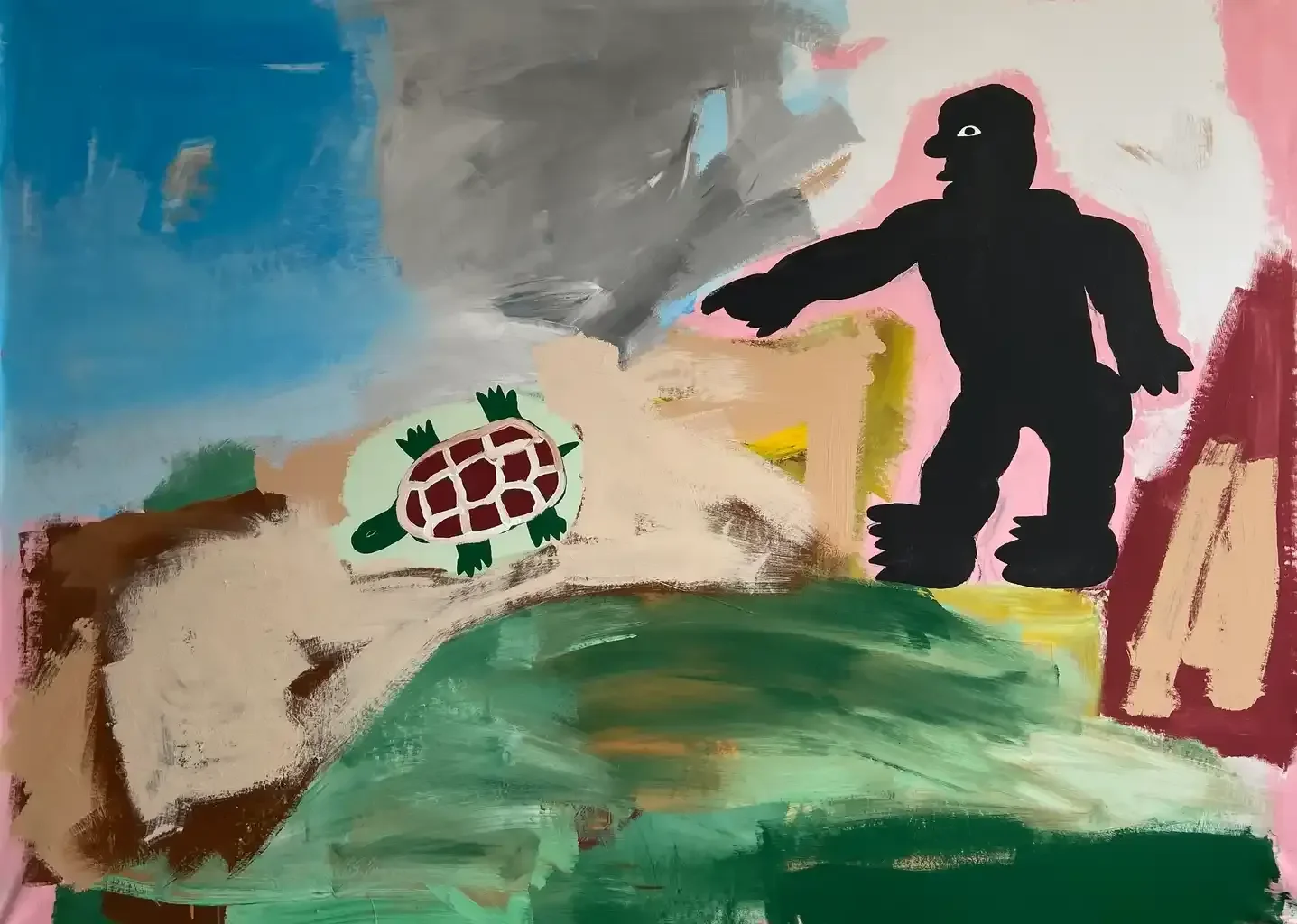 Abotrε (Patience)
210 x 150 cm
2023