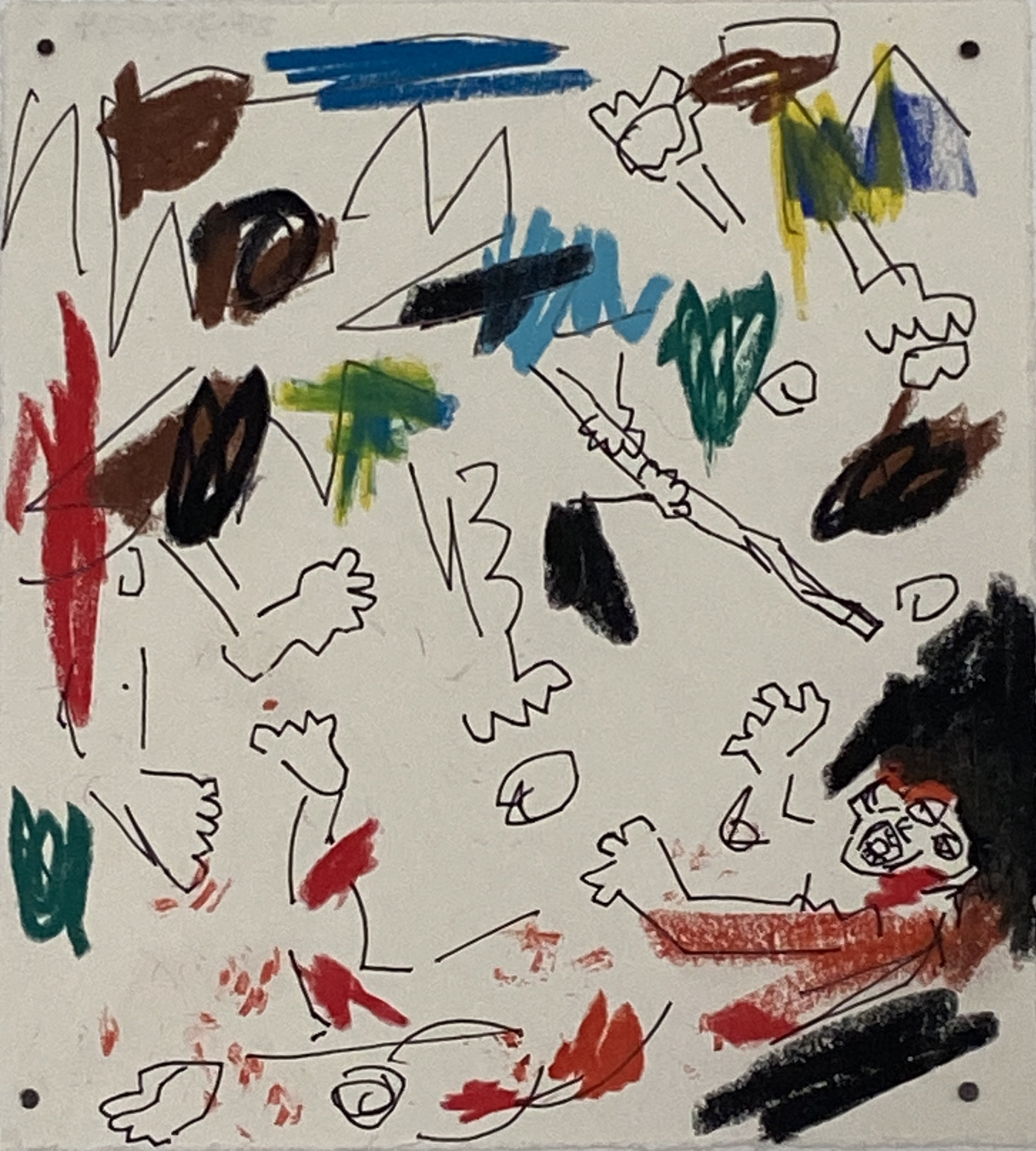 Ɛdom Borɔ ( Mob Action )
18.4 x 16.5 cm
2024