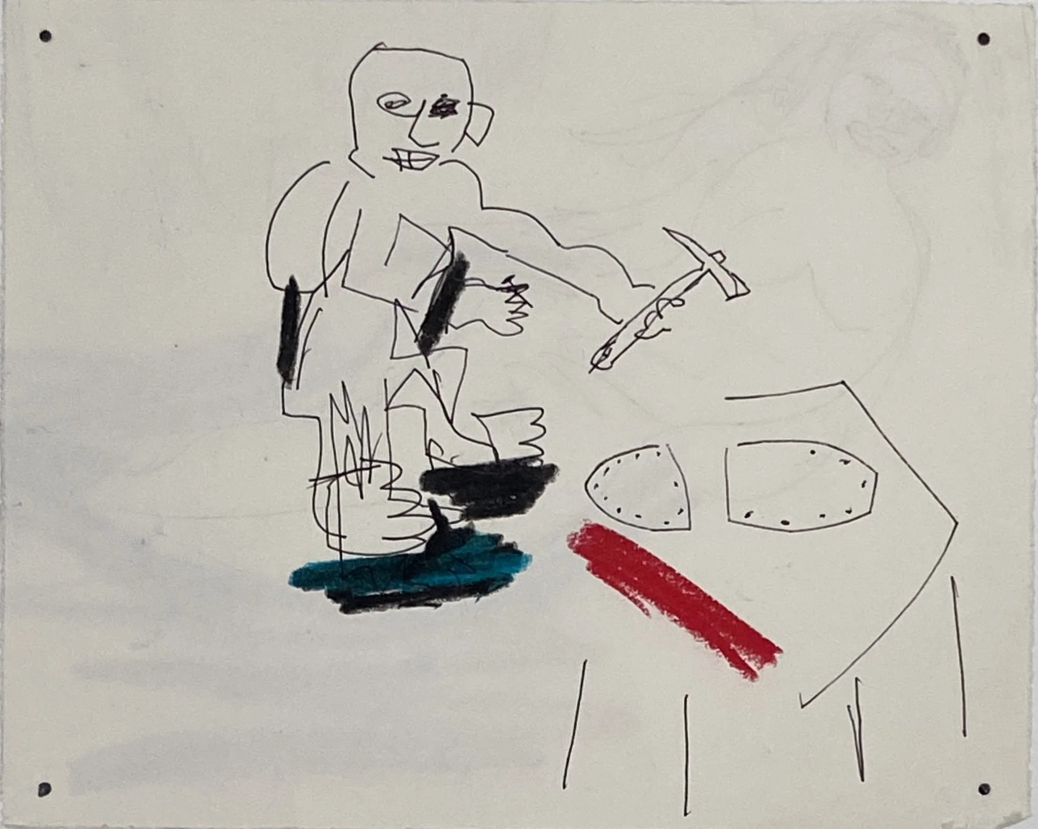 Mpaboa Yɛfo ( Cobbler )
26 x 21 cm 
2023 
