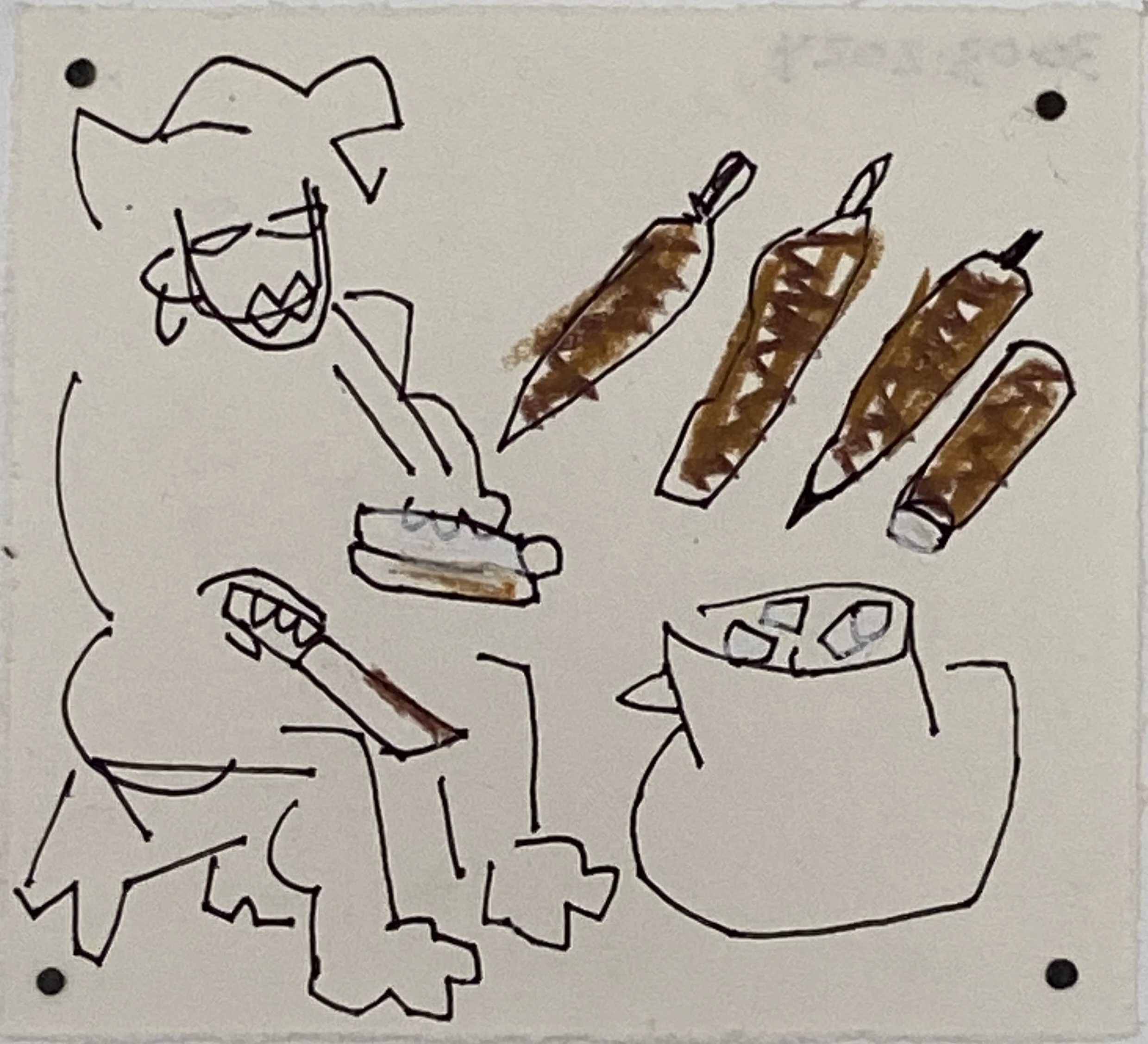 BANKYE BϽ (Peeling Cassava)
11 x 12 cm
2024