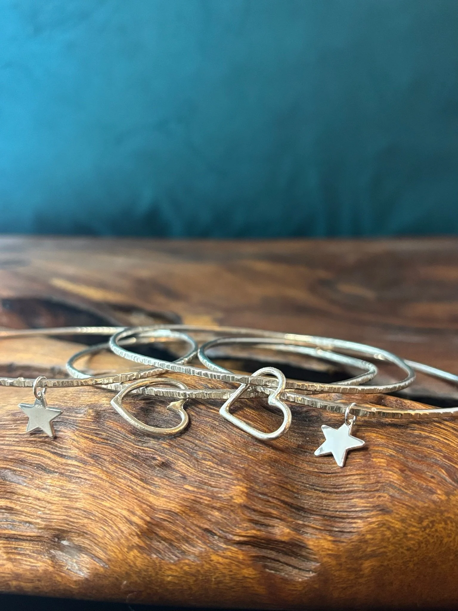 Heart & Star Bangles