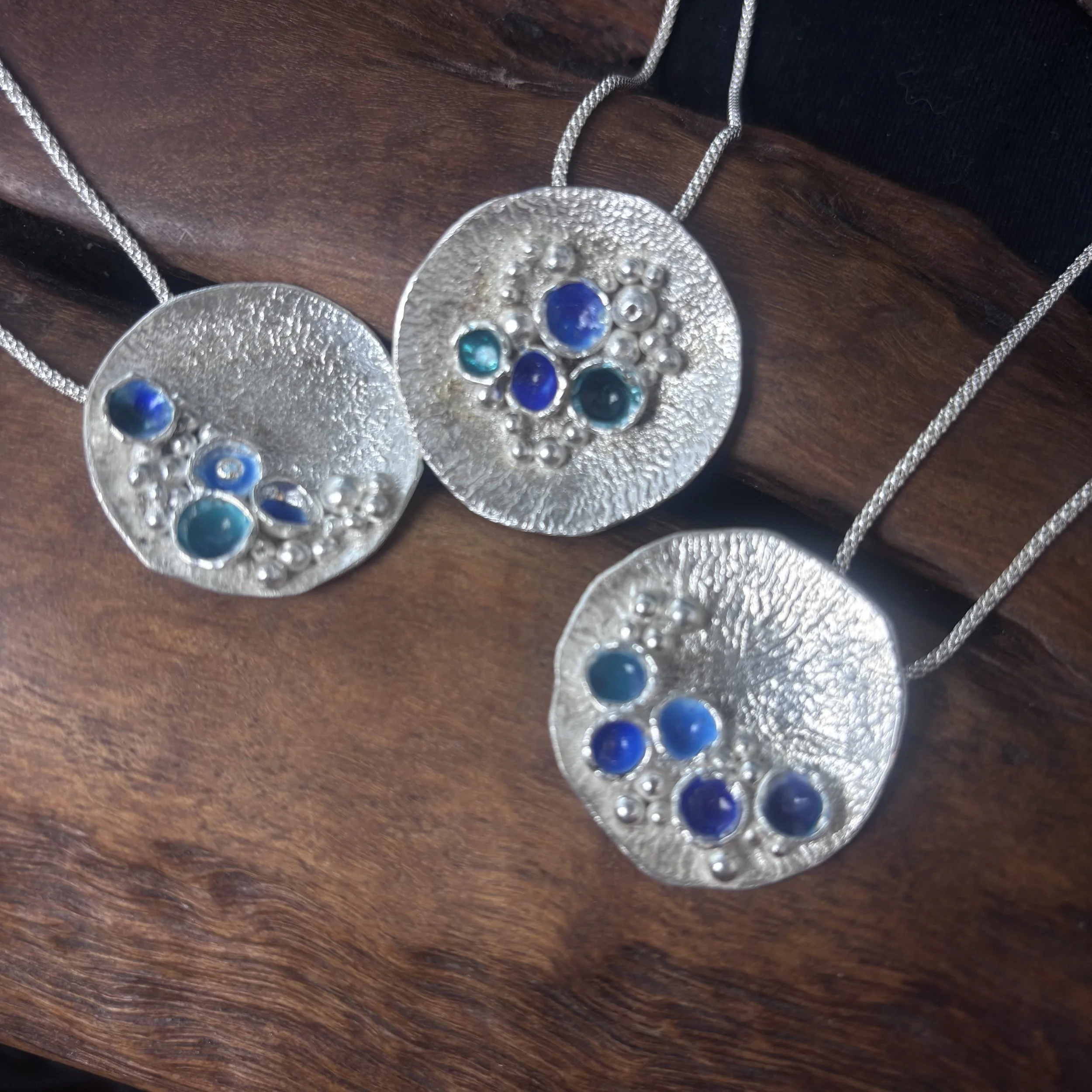 Seascape Circle Necklaces