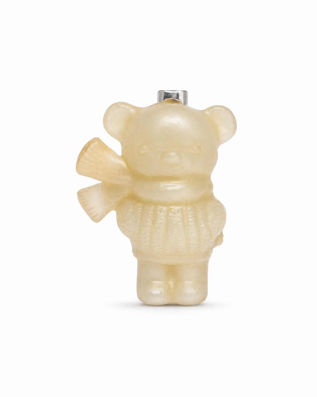 LATEX TEDDY BEAR HAIR CLIP