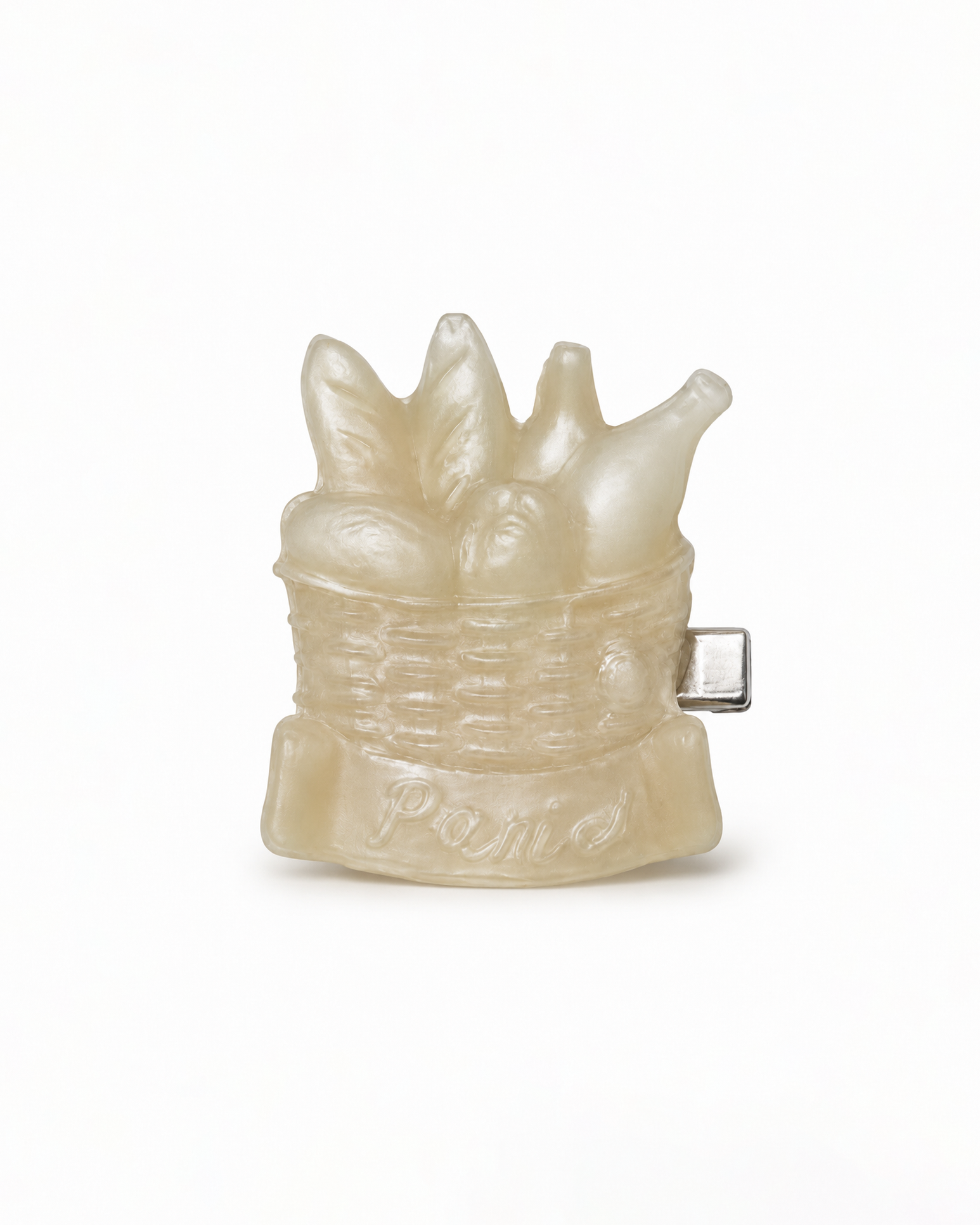 LATEX BAGUETE BAG HAIR CLIP