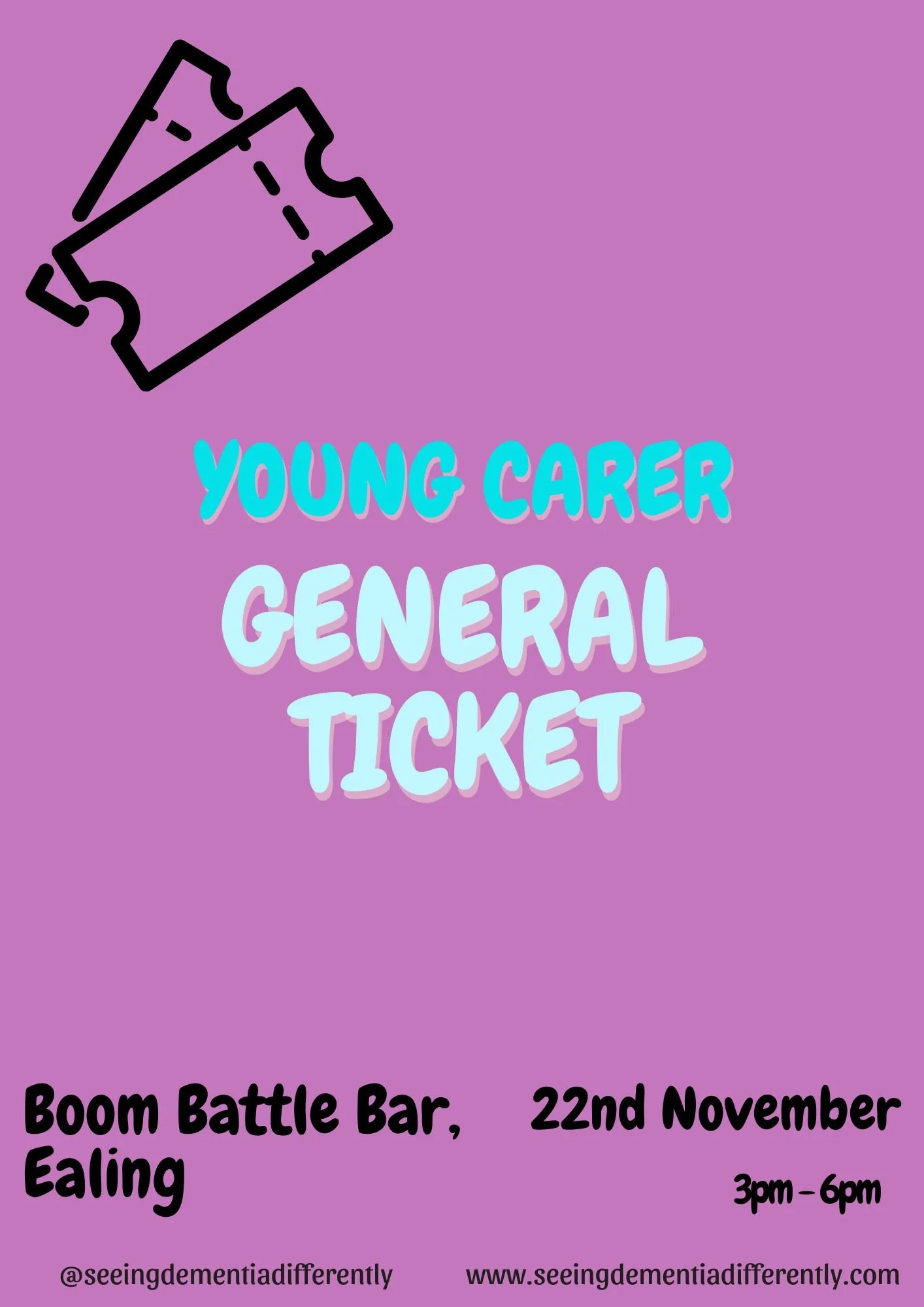Young Carers General Admission Ticket - Winter Social