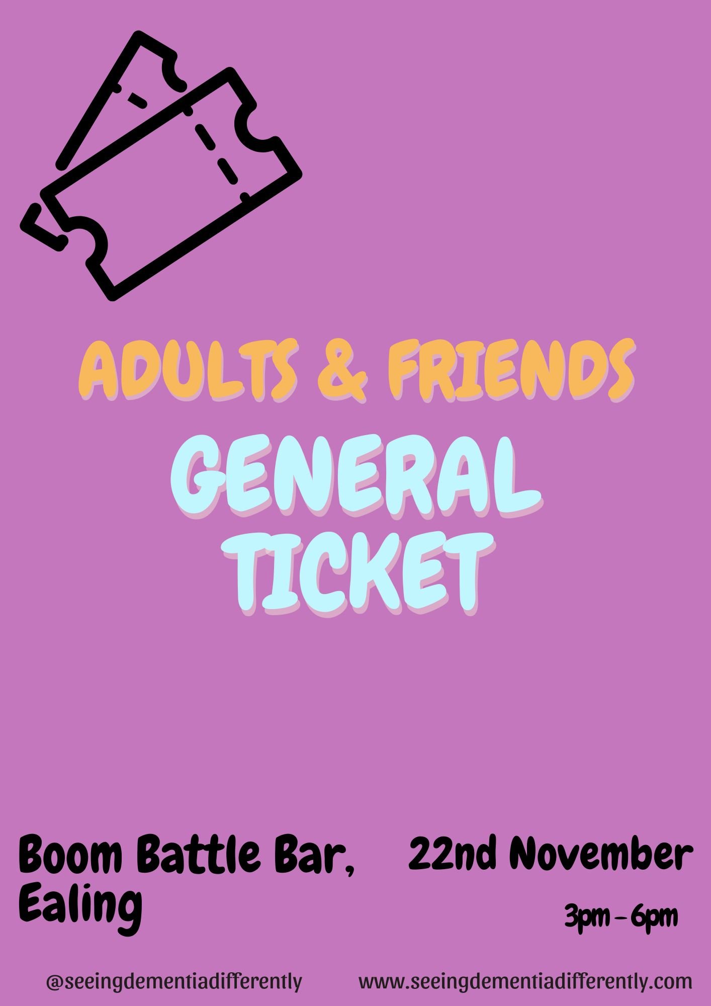 Adults & Friends General Admission Ticket - Winter Social