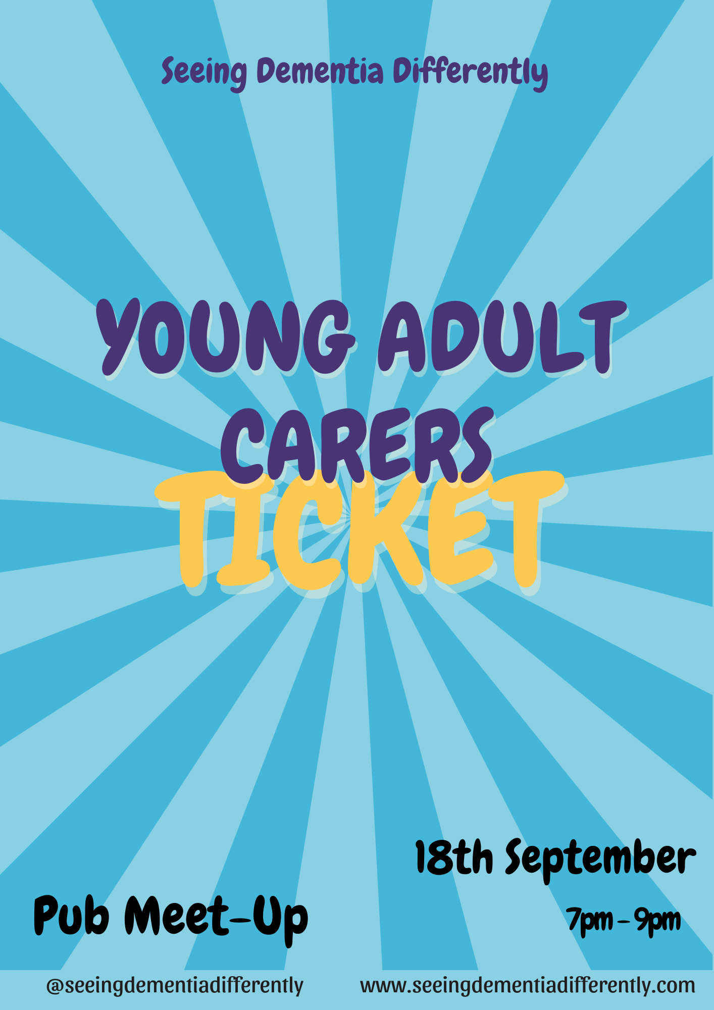 Young Adult Carers Ticket - September Meet Up