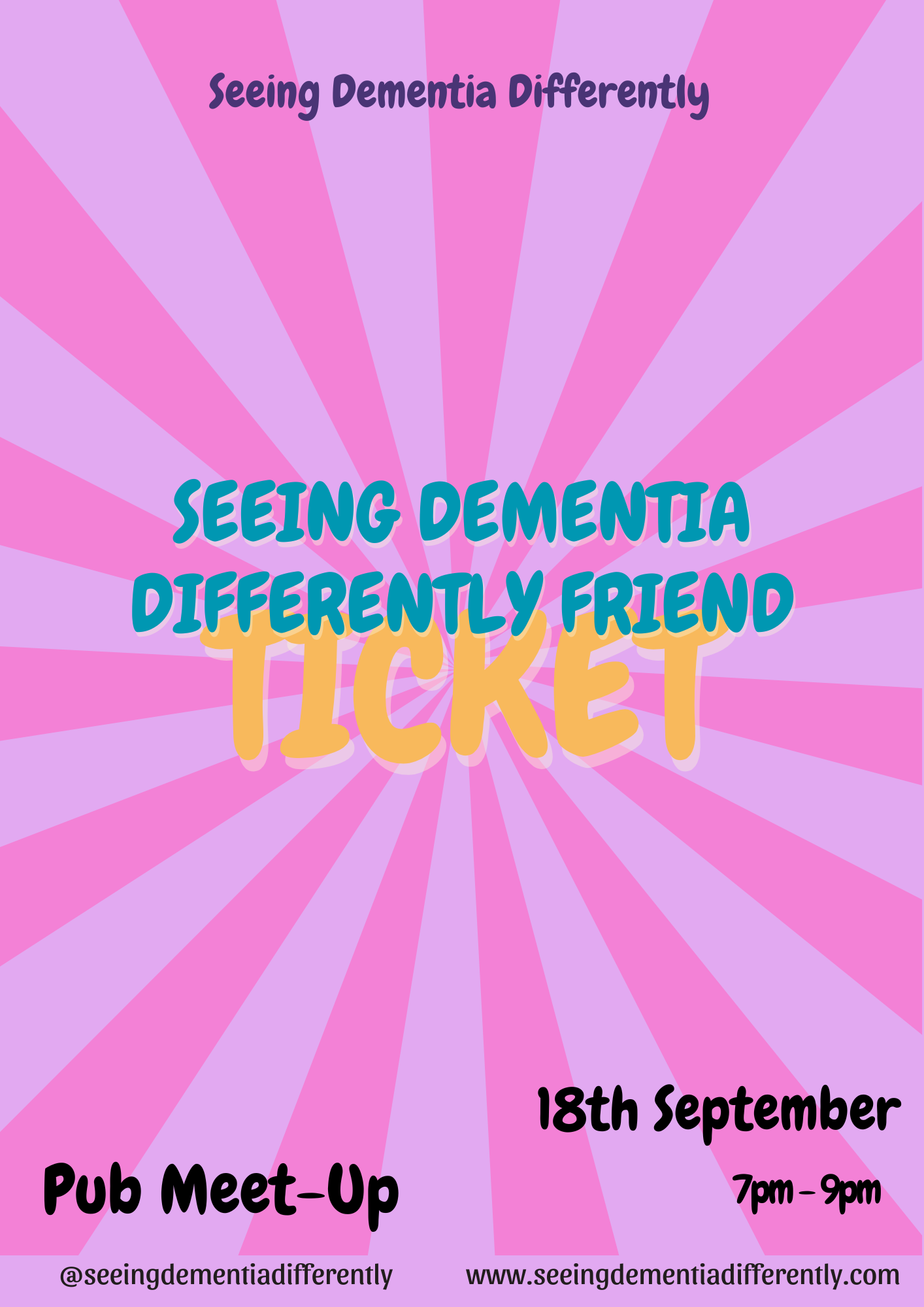 Friends of SDD Ticket - September Meet Up