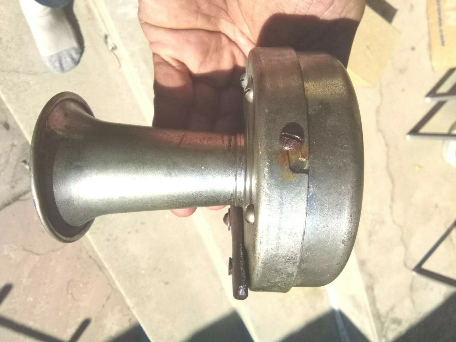 Origina Dean Electric Indian motorcycle horn.