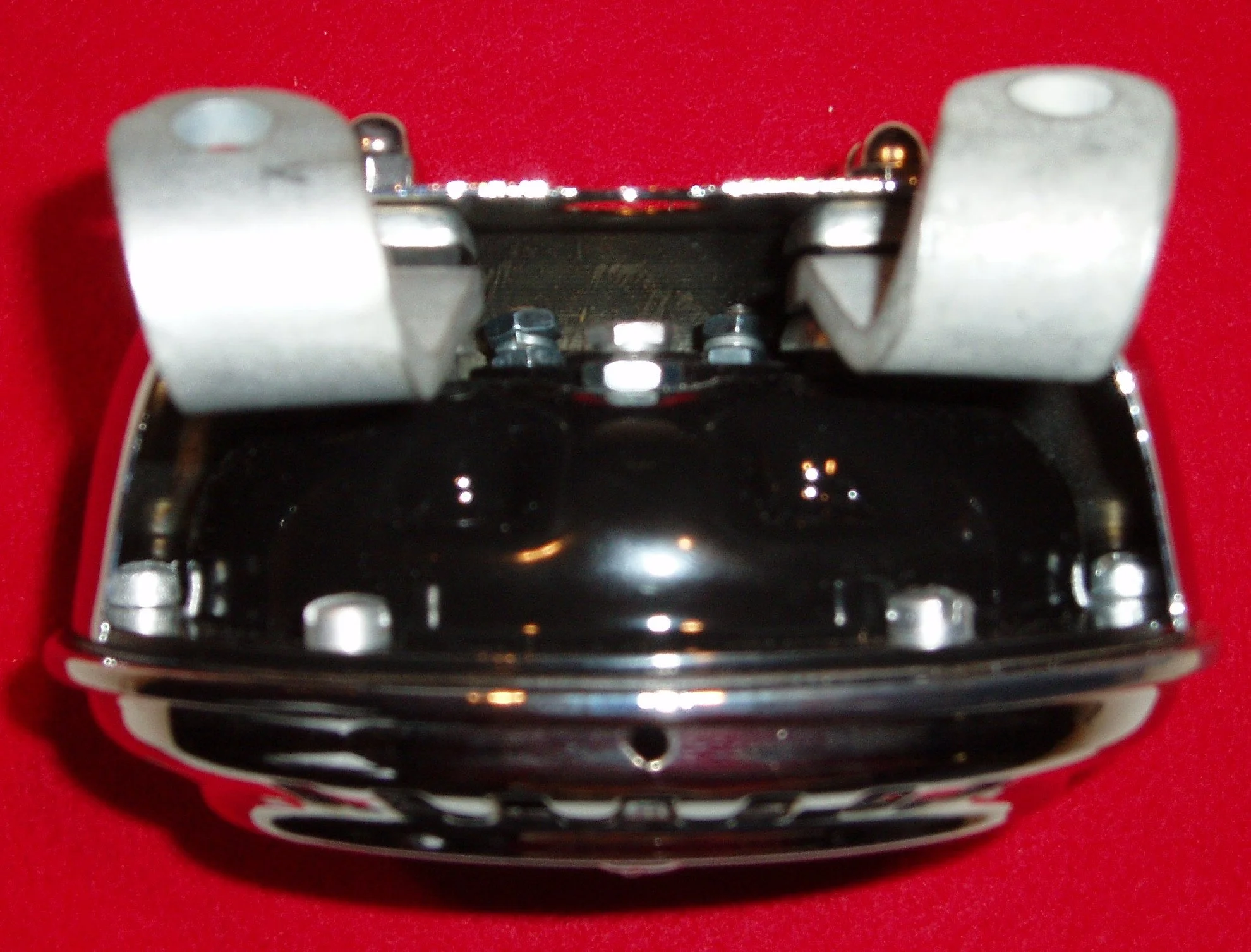 Rear of an Indian Autolite horn.