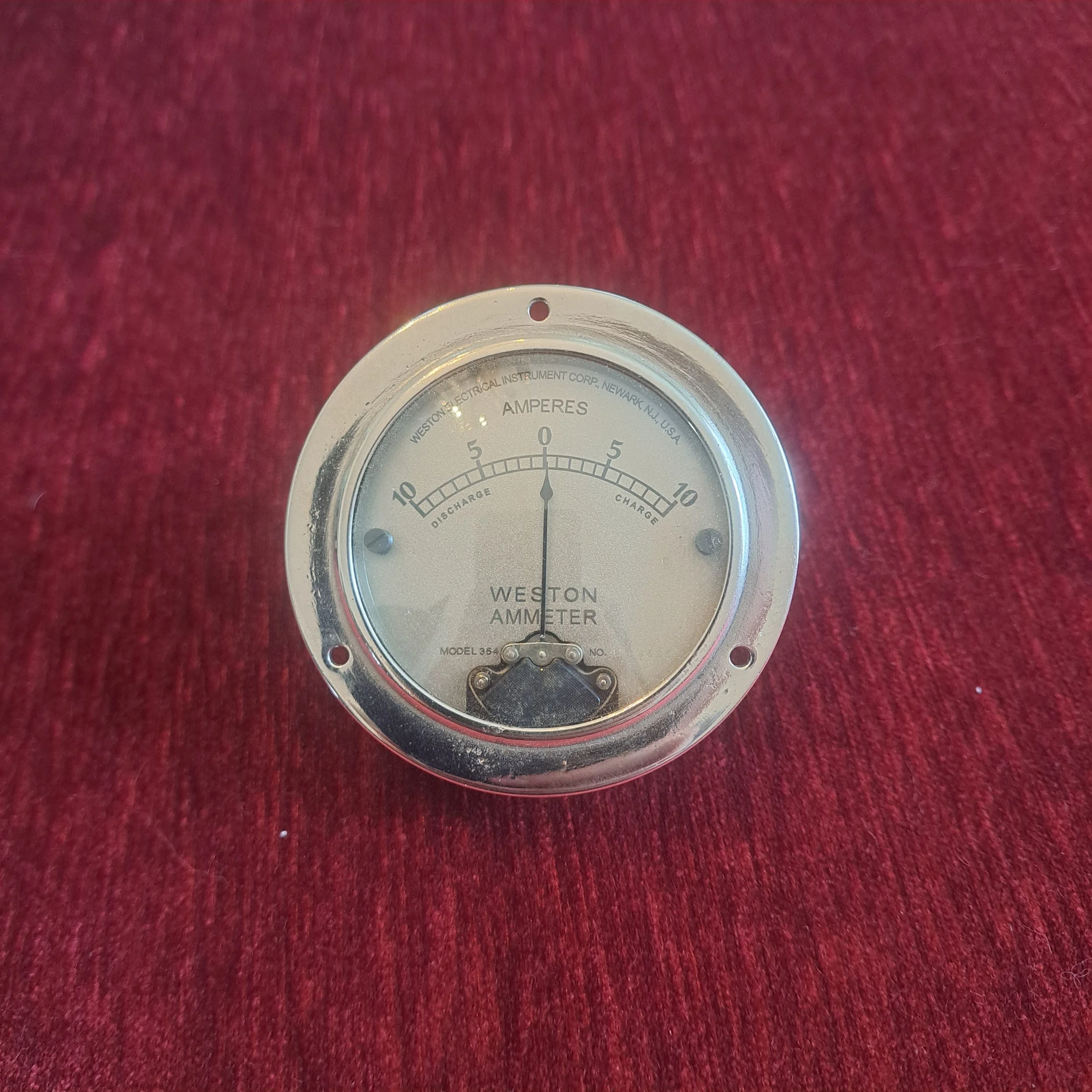 Restored Weston 354 Ammeter