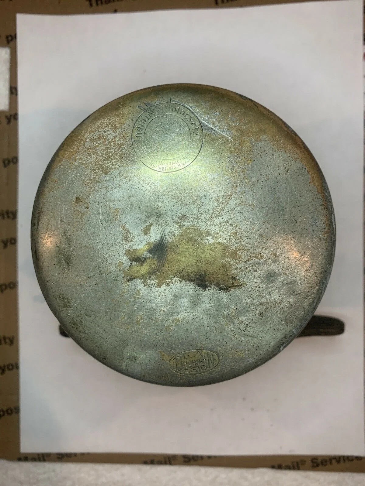 Origina Dean Electric Indian motorcycle horn.