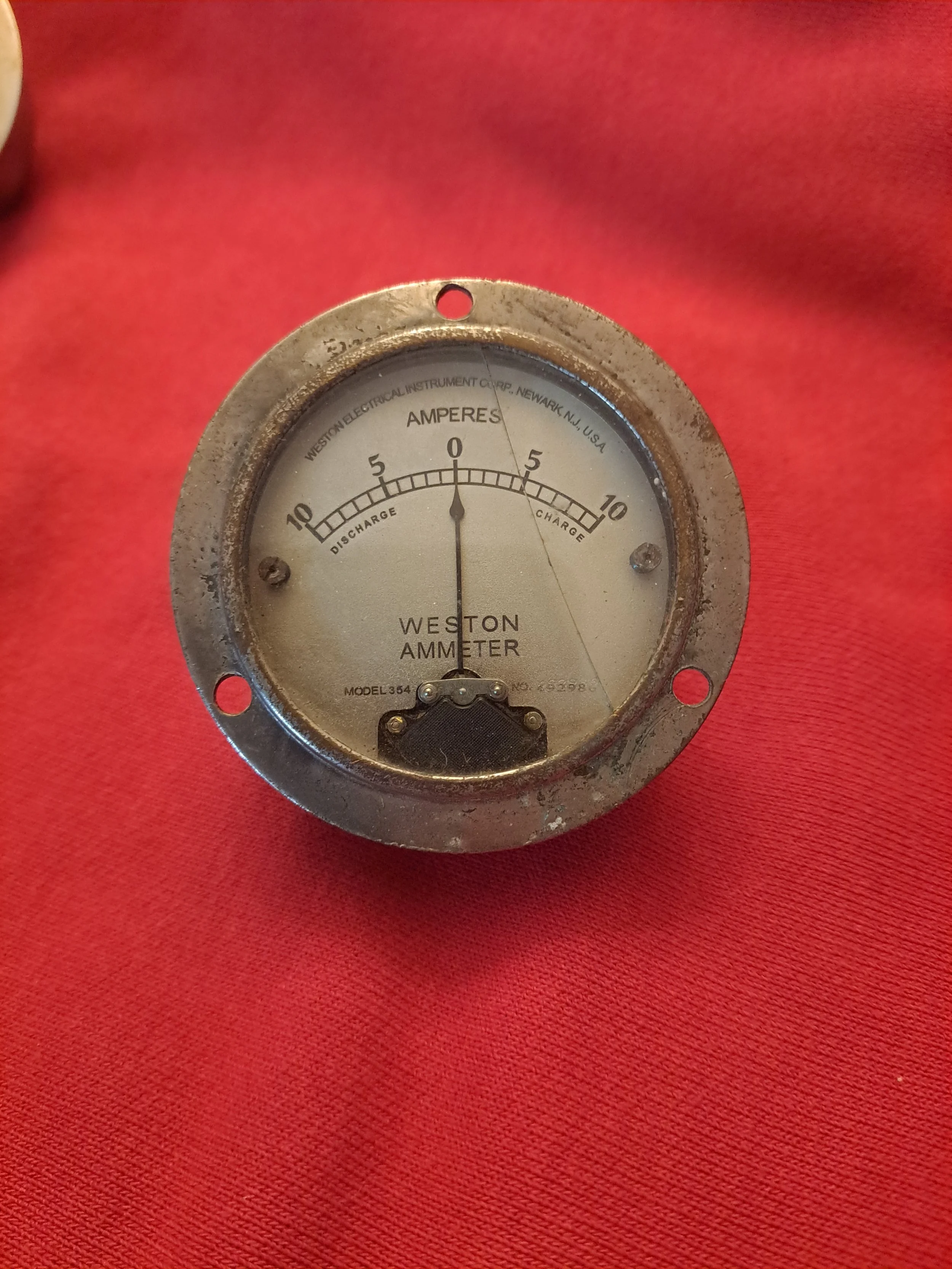Patina Weston 354 Ammeter