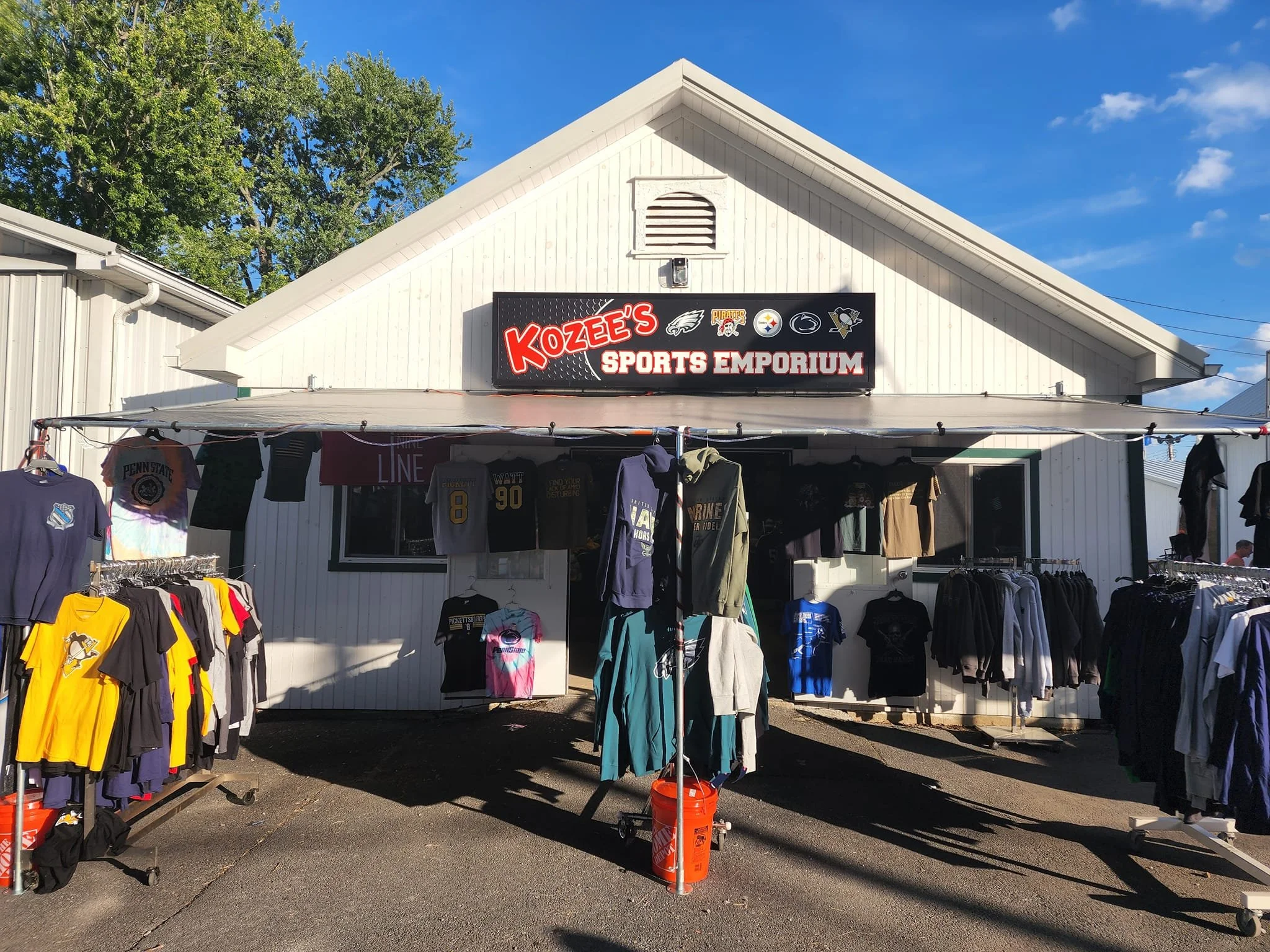 Visit Kozee’s Emporium on the Midway every year at the Centre County Grange Fair at Grange Park.