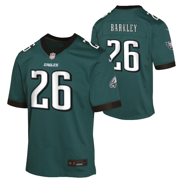 (Youth) Nike  Saquon Barkley Philadelphia Eagles Jersey