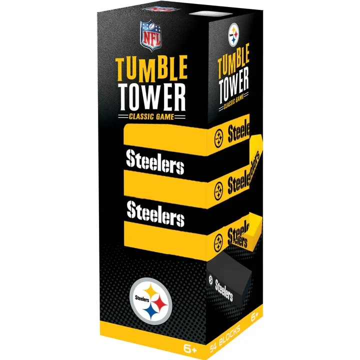 PITTSBURGH STEELERS Tumble Tower Jenga Game