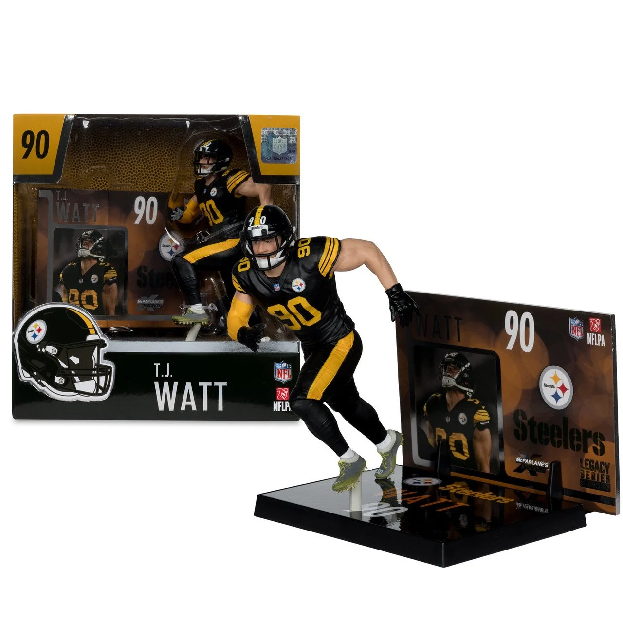 T.J. Watt (Pittsburgh Steelers) NFL 7" Figure McFarlane
