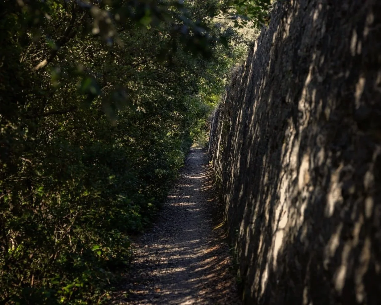 Nicolas Saubestre photography roman path road artistes alétois alet-les-bains France