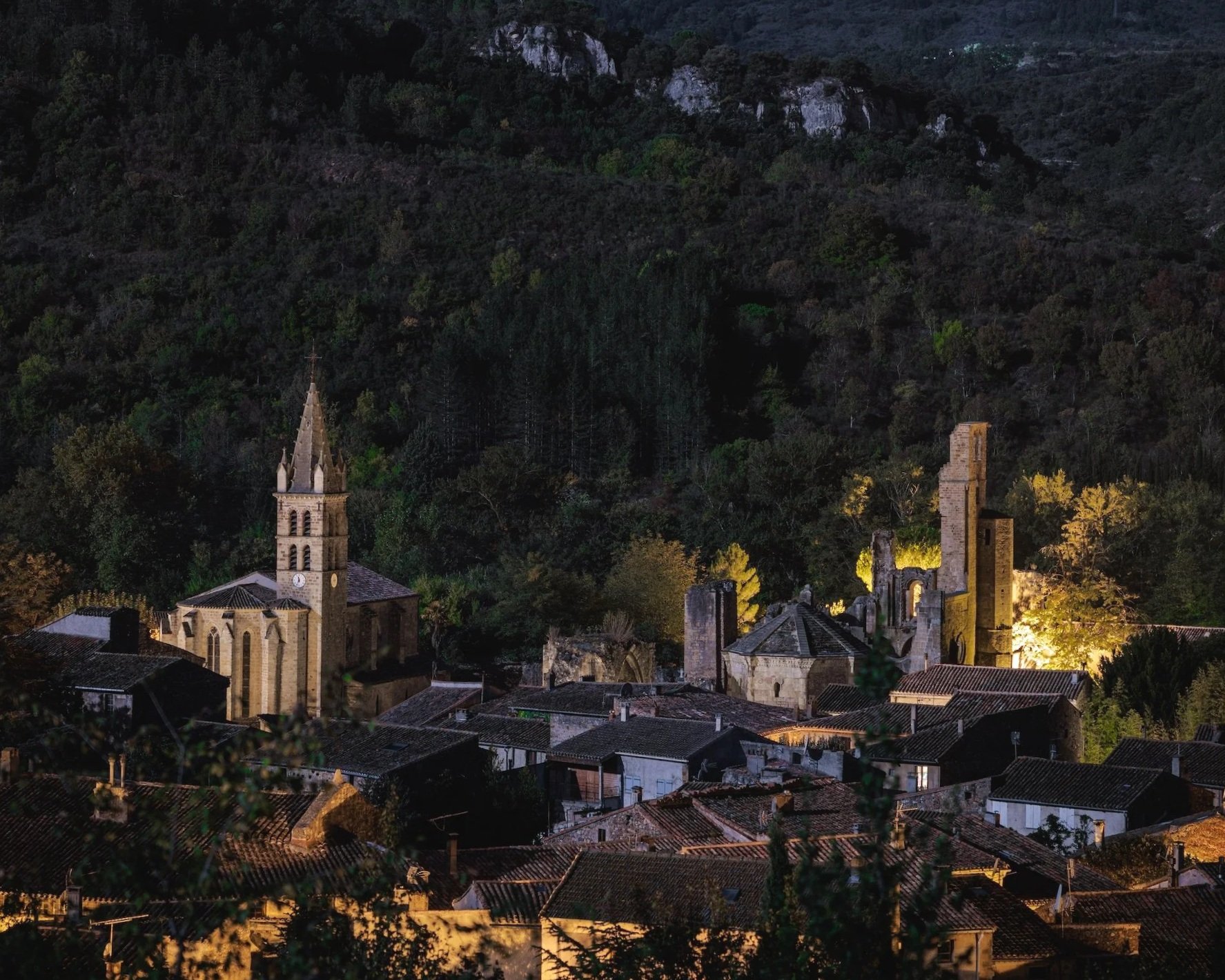 Nicolas Saubestre photography medieval village artistes alétois alet-les-bains France.
