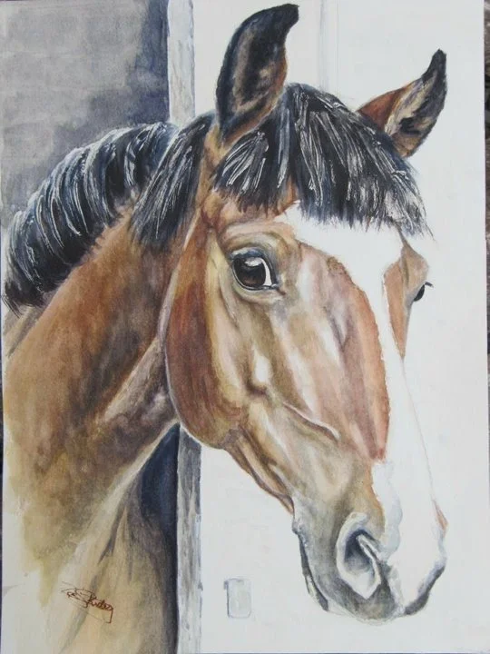 Voyau - one of my early paintings from 1992