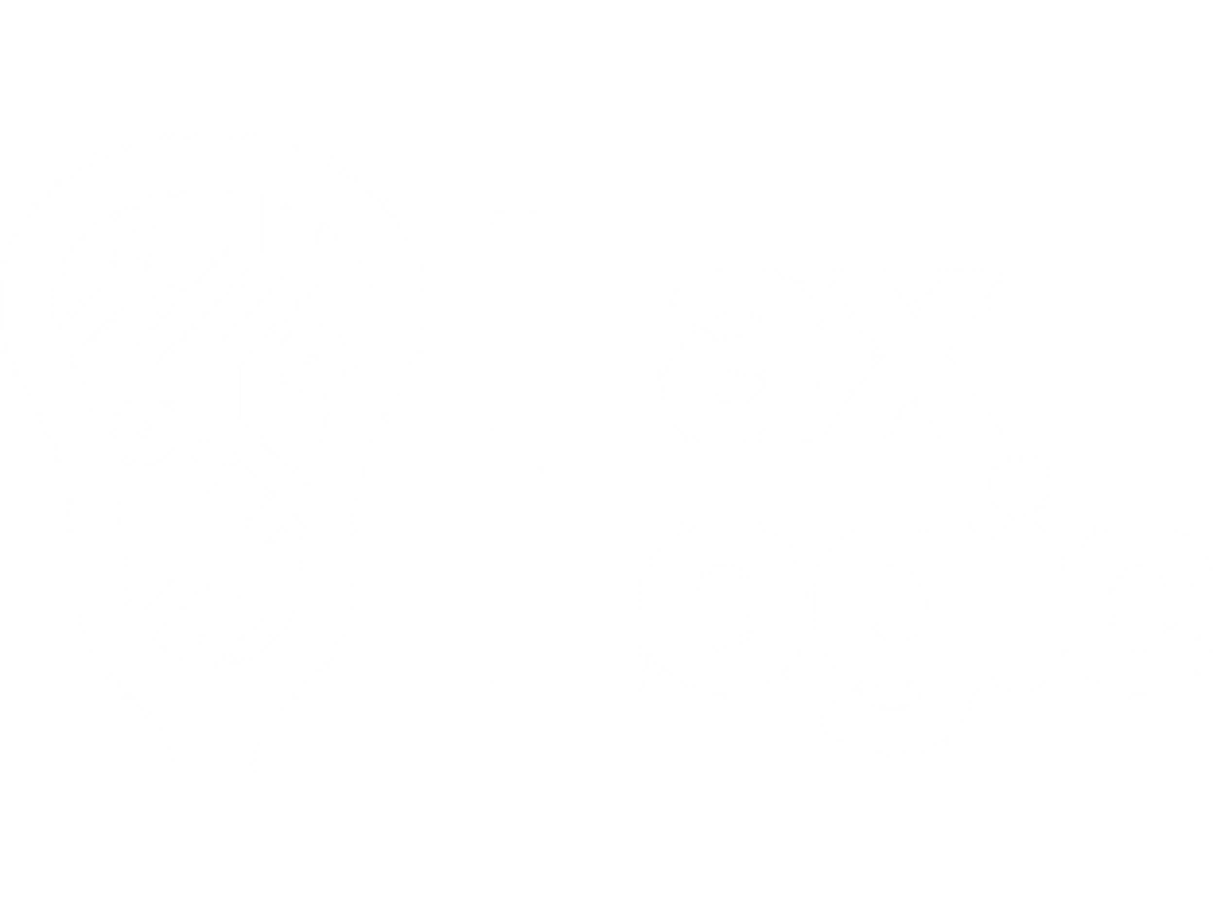 White logo of an AI lacrosse head with 'Lax Logic' next to it.