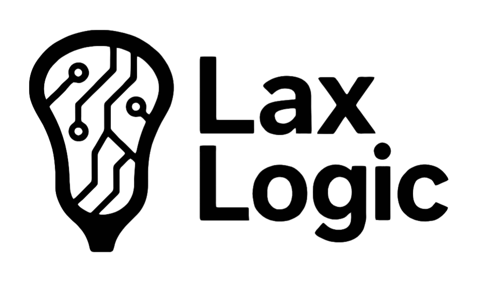 A logo of a stylized lightbulb with circuit lines inside, next to the text 'Lax Logic' in bold black font.