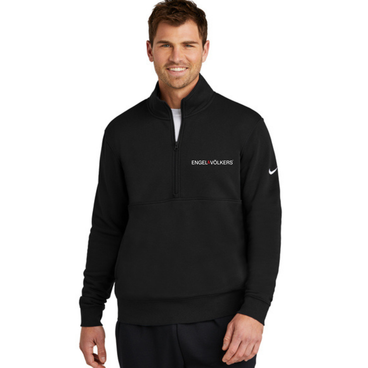 Nike Club Fleece 1/2-Zip – Sport-Inspired Comfort, Elevated Branding