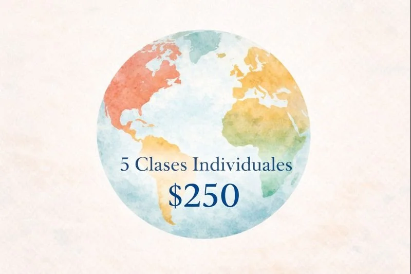 Five Individual Lessons (virtual)