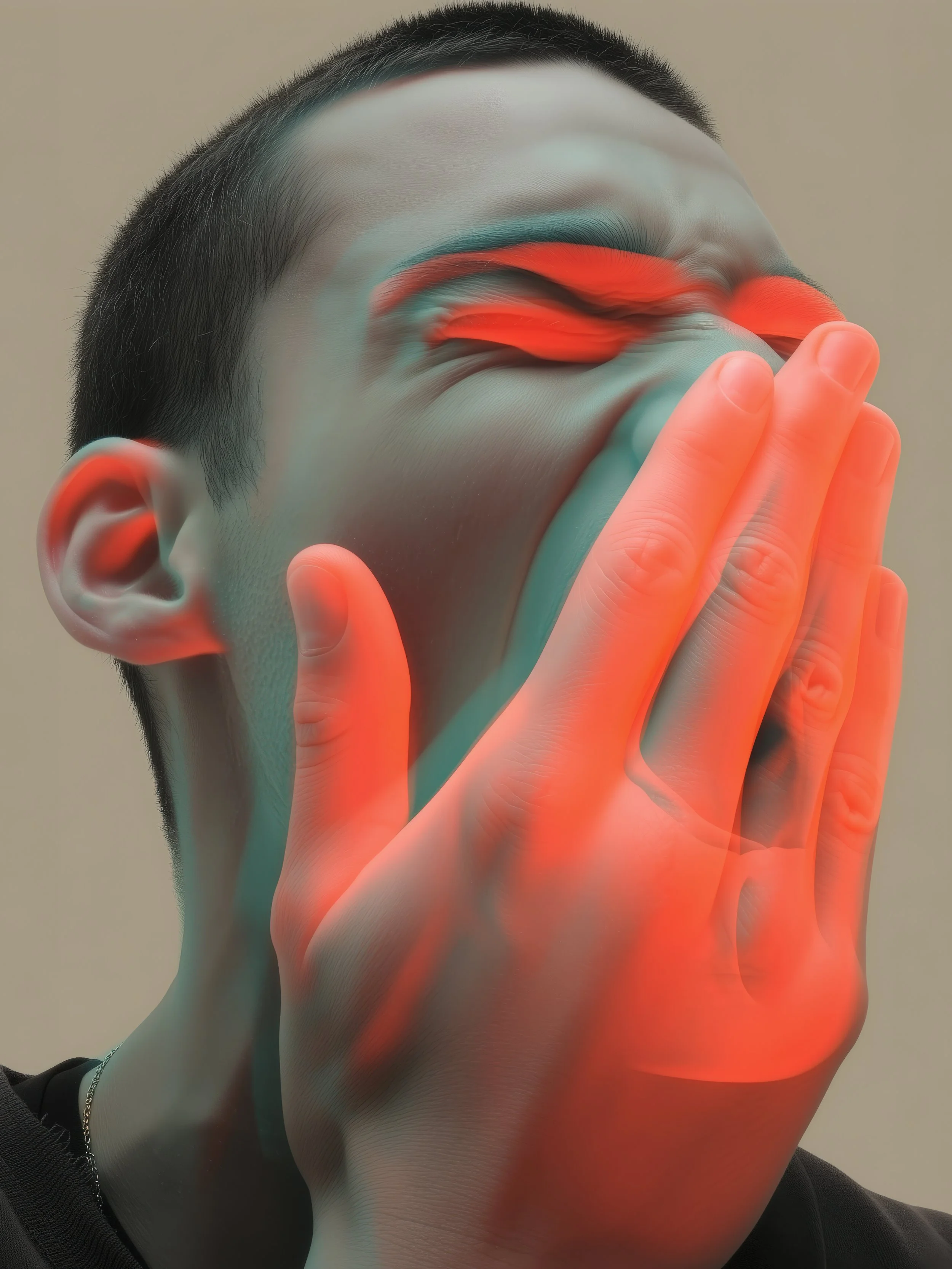 SHUT UP 001 — Dirt & Divine urban masculine portrait, South London concrete world alt version2