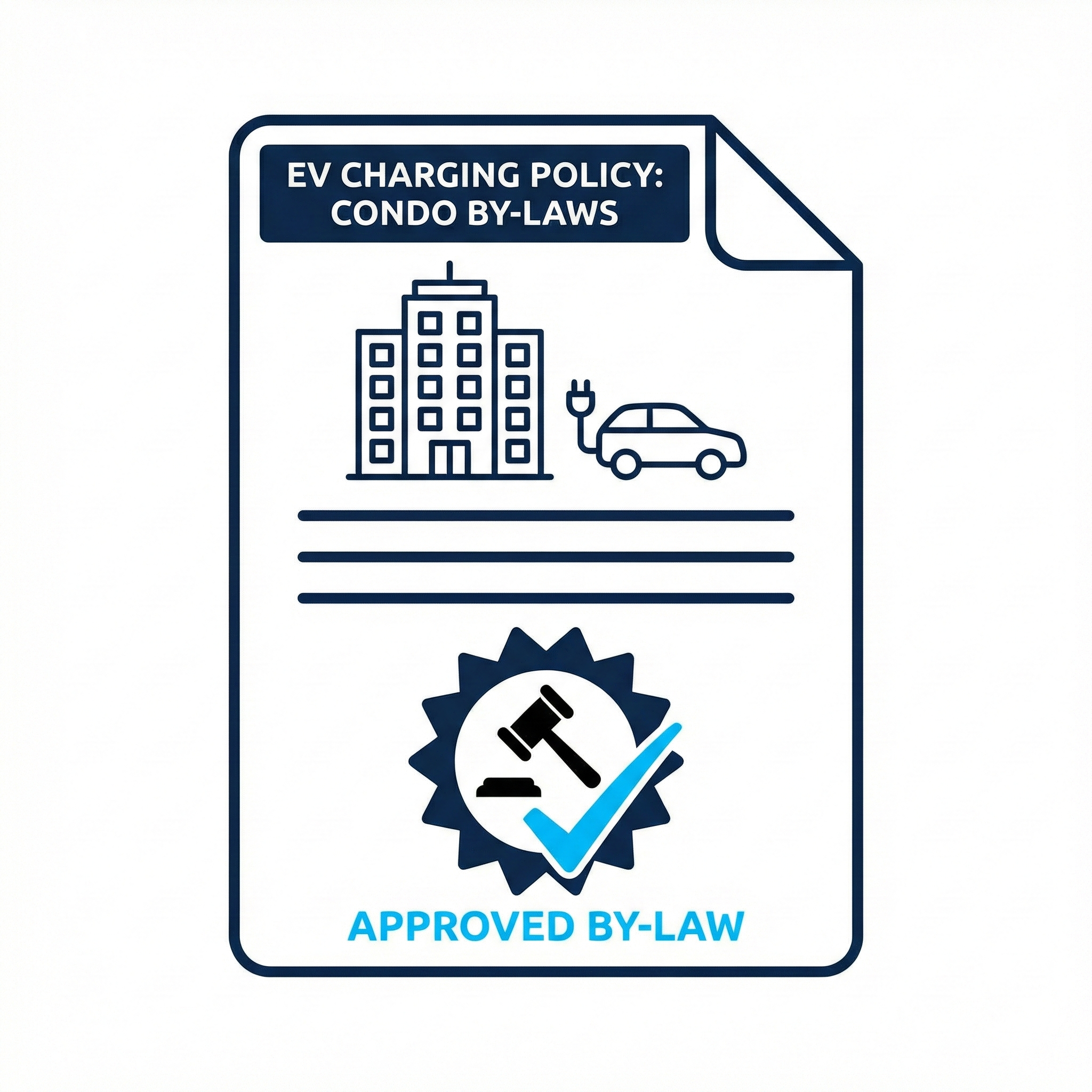 EV charging policy and by-law support for condominium and HOA associations