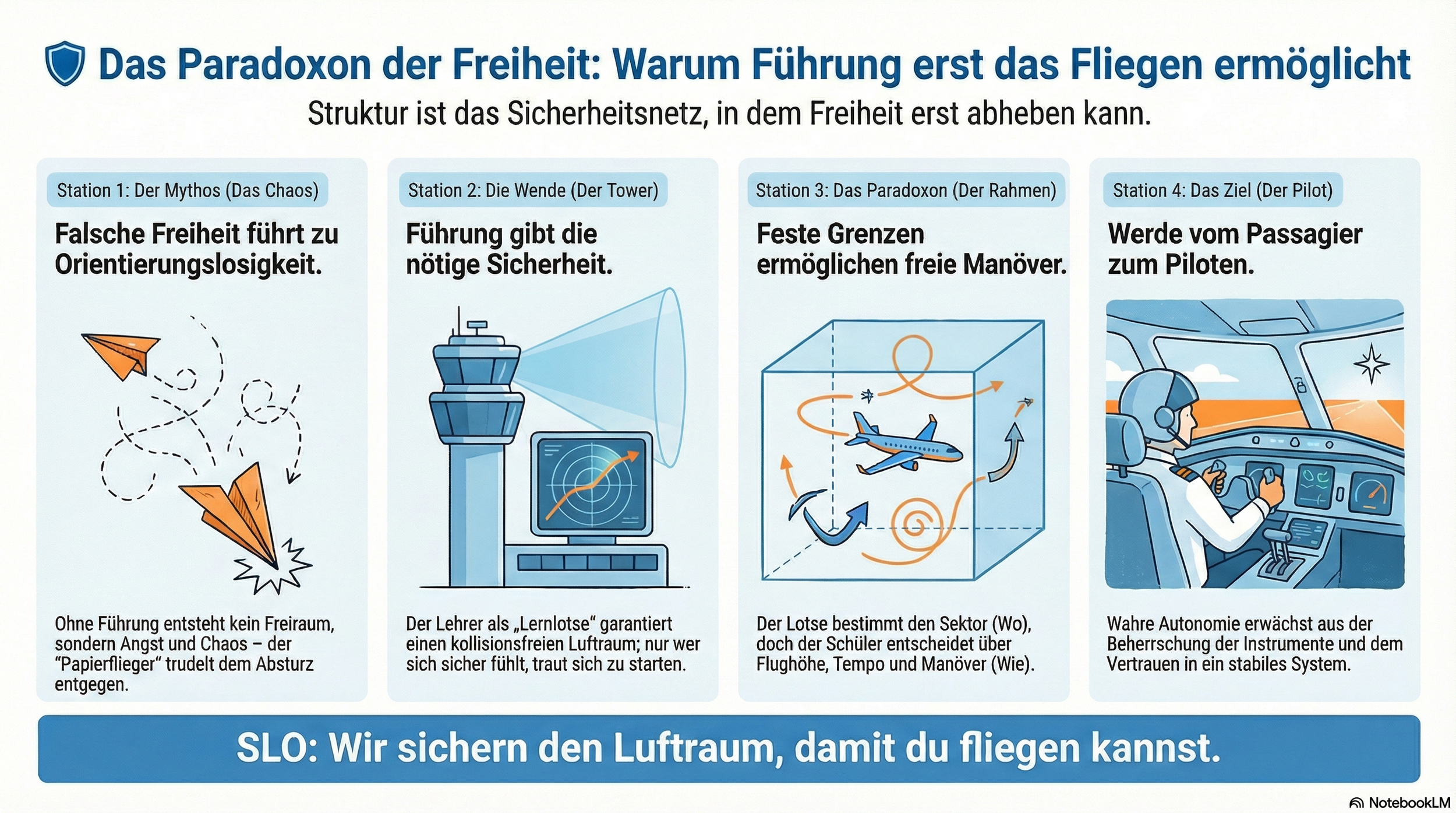 Das Paradoxon der Freiheit: Warum wahre Führung durch die Lehrperson der Schlüssel zur Schülerautonomie ist…